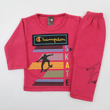 Newborn Boys Full Sleeves Suit - Pink, Newborn Boys Sets & Suits, Chase Value, Chase Value