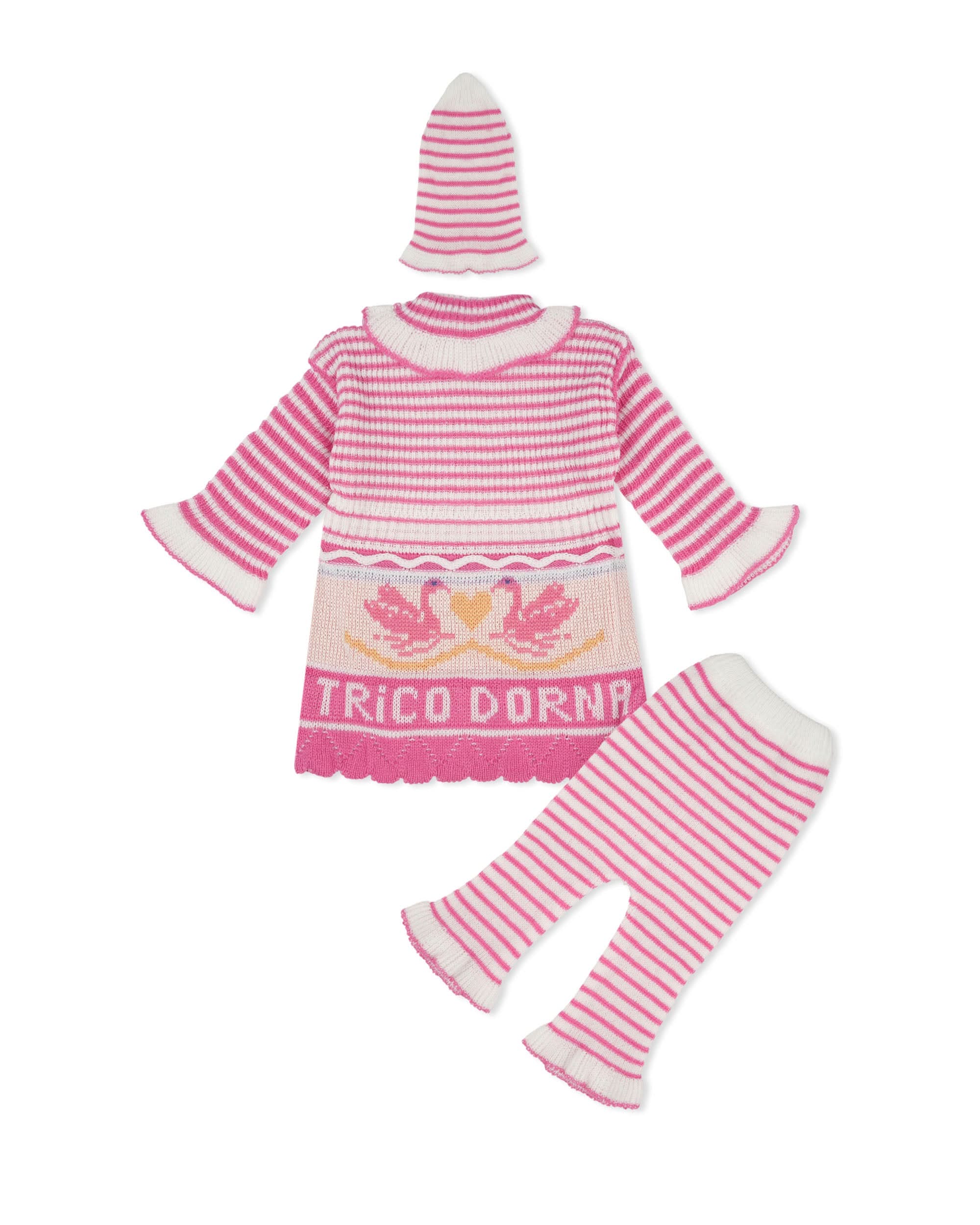 Newborn Girls Irani Suit 3 Piece Set, Newborn Girls Sets & Suits, Chase Value, Chase Value