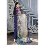 Noor Jahan Mushk Printed Lawn Chikenkari Embroidered Unstitched 3Pcs Suit, Women, 3Pcs Shalwar Suit, Chase Value, Chase Value