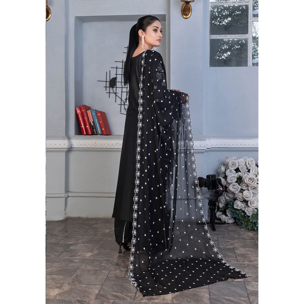 Noor Jahan Mushk Printed Lawn Chikenkari Embroidered Unstitched 3Pcs Suit, Women, 3Pcs Shalwar Suit, Chase Value, Chase Value