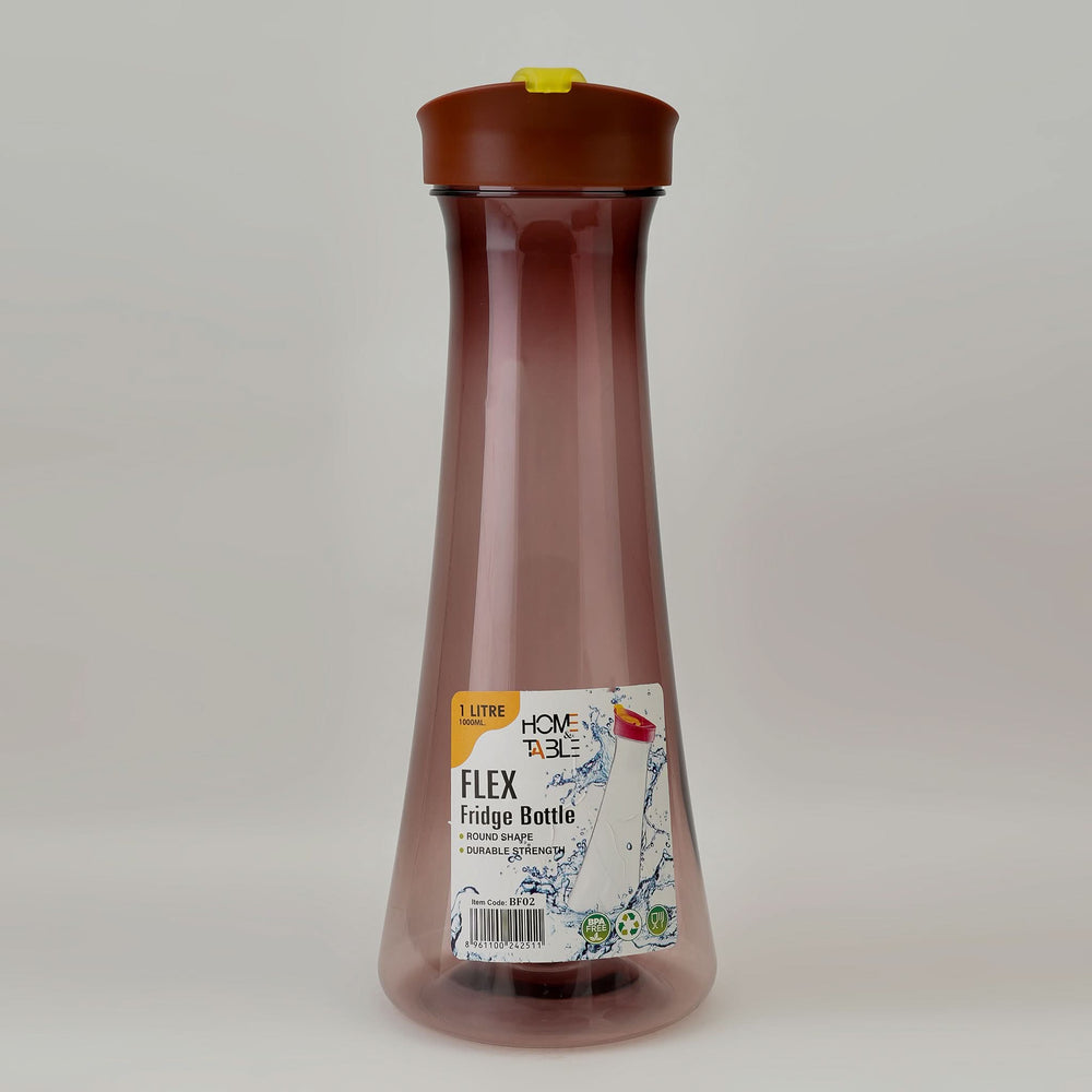 Home & Table Fridge Bottle Flex - 1100ml - Brown, Water Bottle, Chase Value, Chase Value