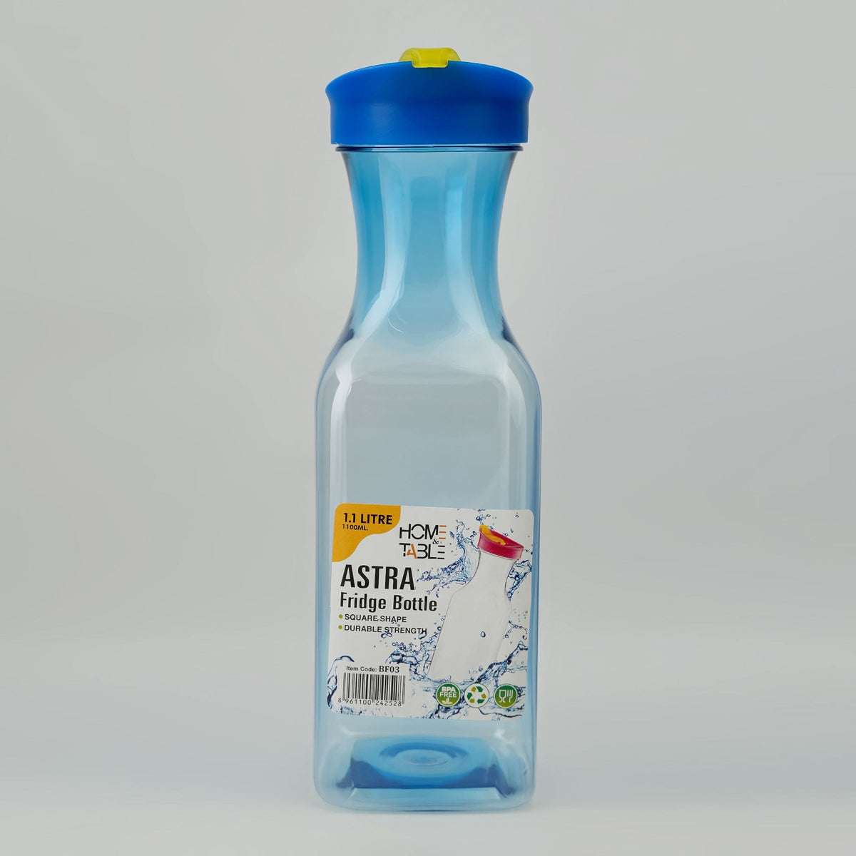 Home & Table Fridge Bottle Astra - 1100ml - Blue, Water Bottle, Chase Value, Chase Value