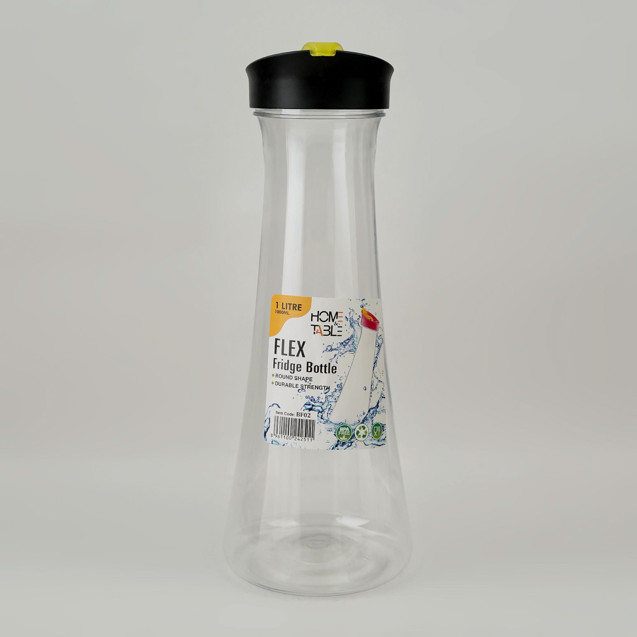 Home & Table Fridge Bottle Flex - 1100ml - Black, Water Bottle, Chase Value, Chase Value