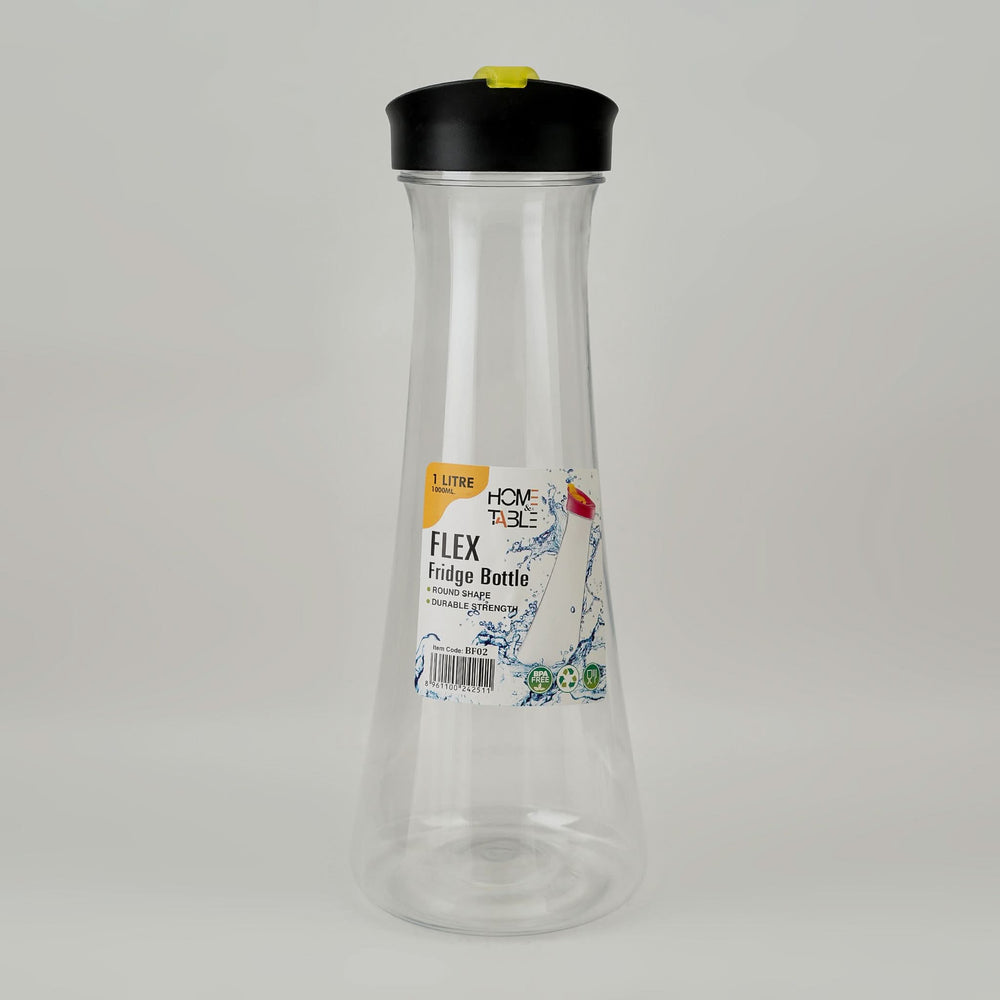 Home & Table Fridge Bottle Flex - 1100ml - Black, Water Bottle, Chase Value, Chase Value