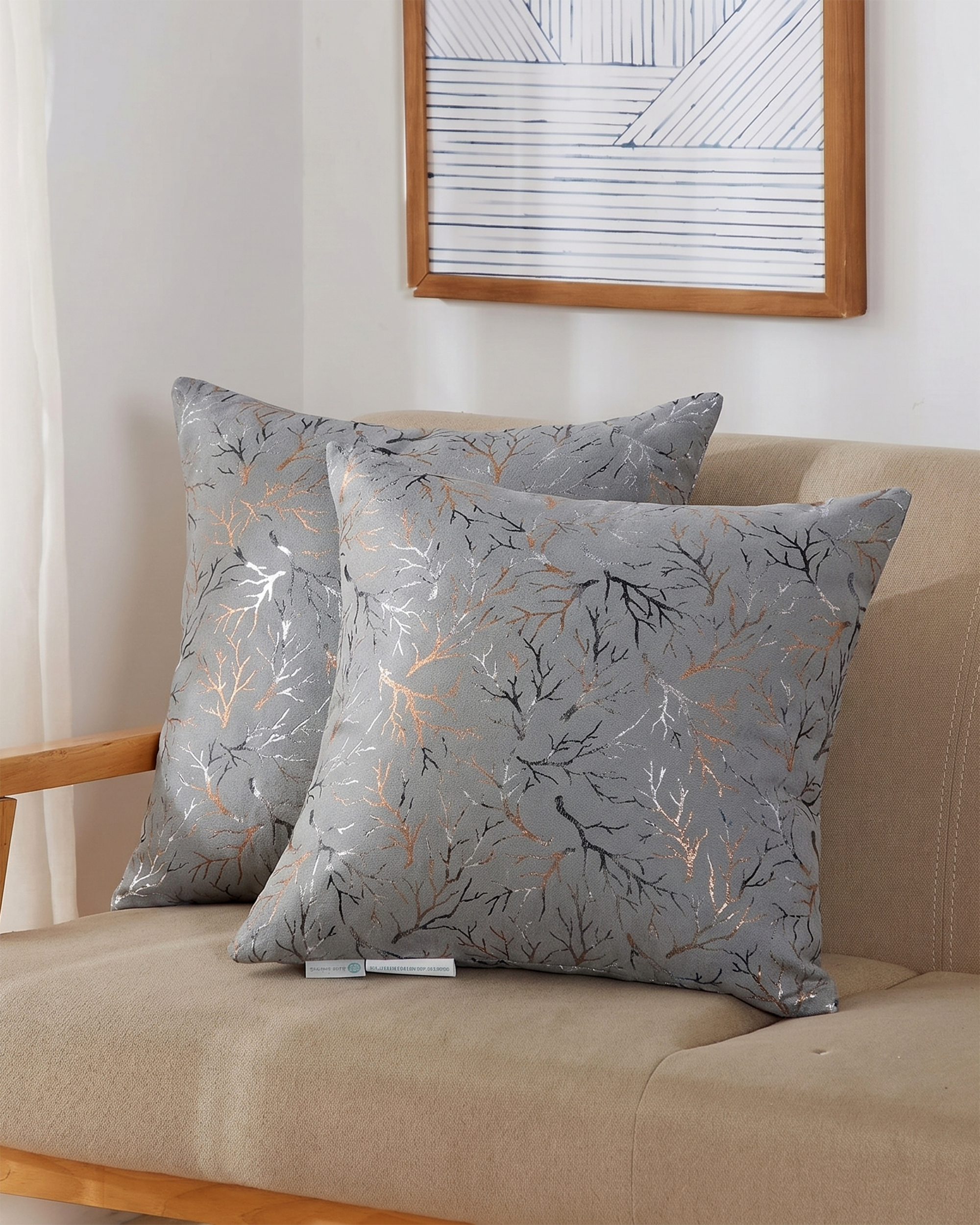 Cushion Cover Set- 2Pc 16*16, Cushions & Pillows, Chase Value, Chase Value