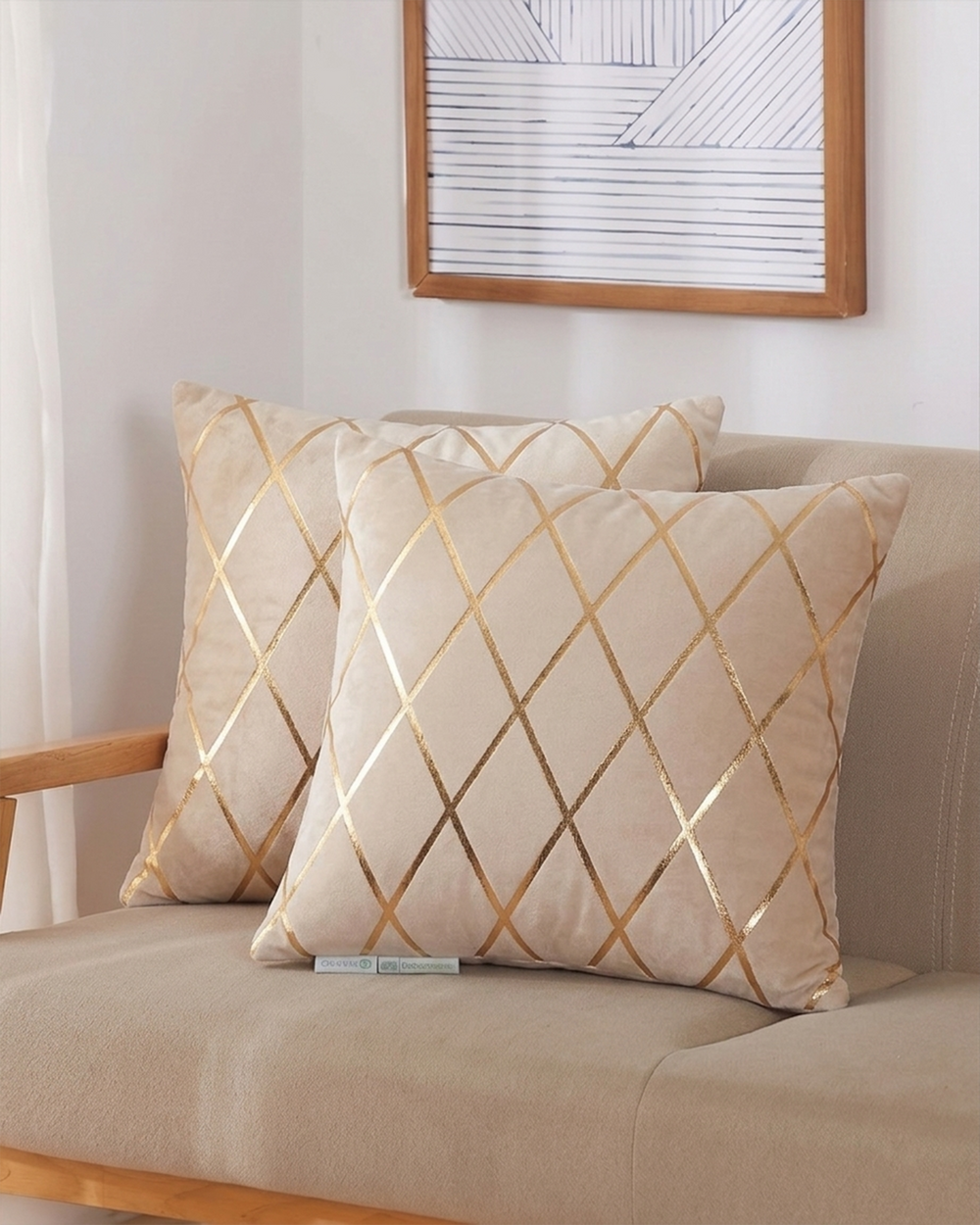 Cushion Cover Set- 2Pc 16*16, Cushions & Pillows, Chase Value, Chase Value