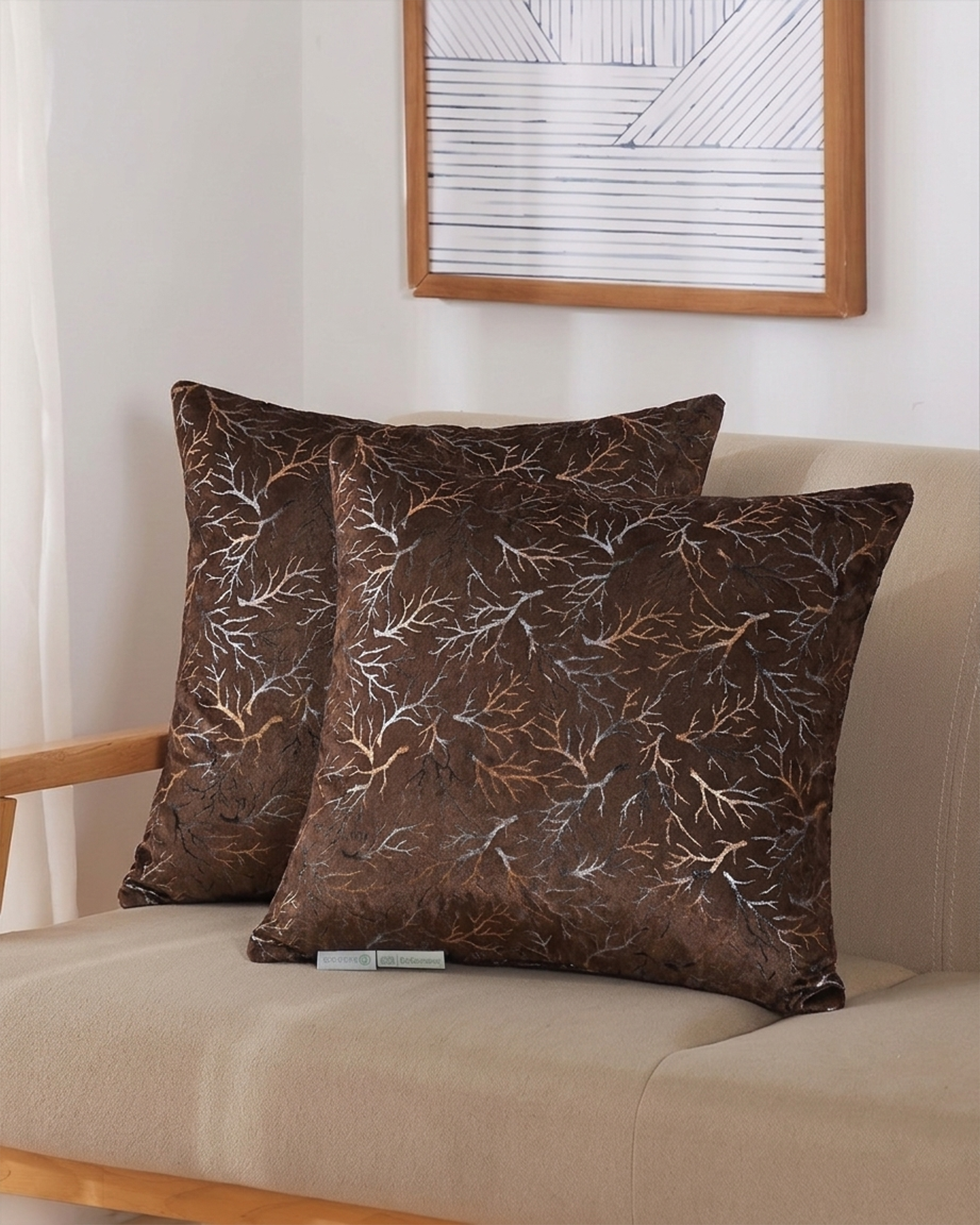 Cushion Cover Set- 2Pc 16*16, Cushions & Pillows, Chase Value, Chase Value
