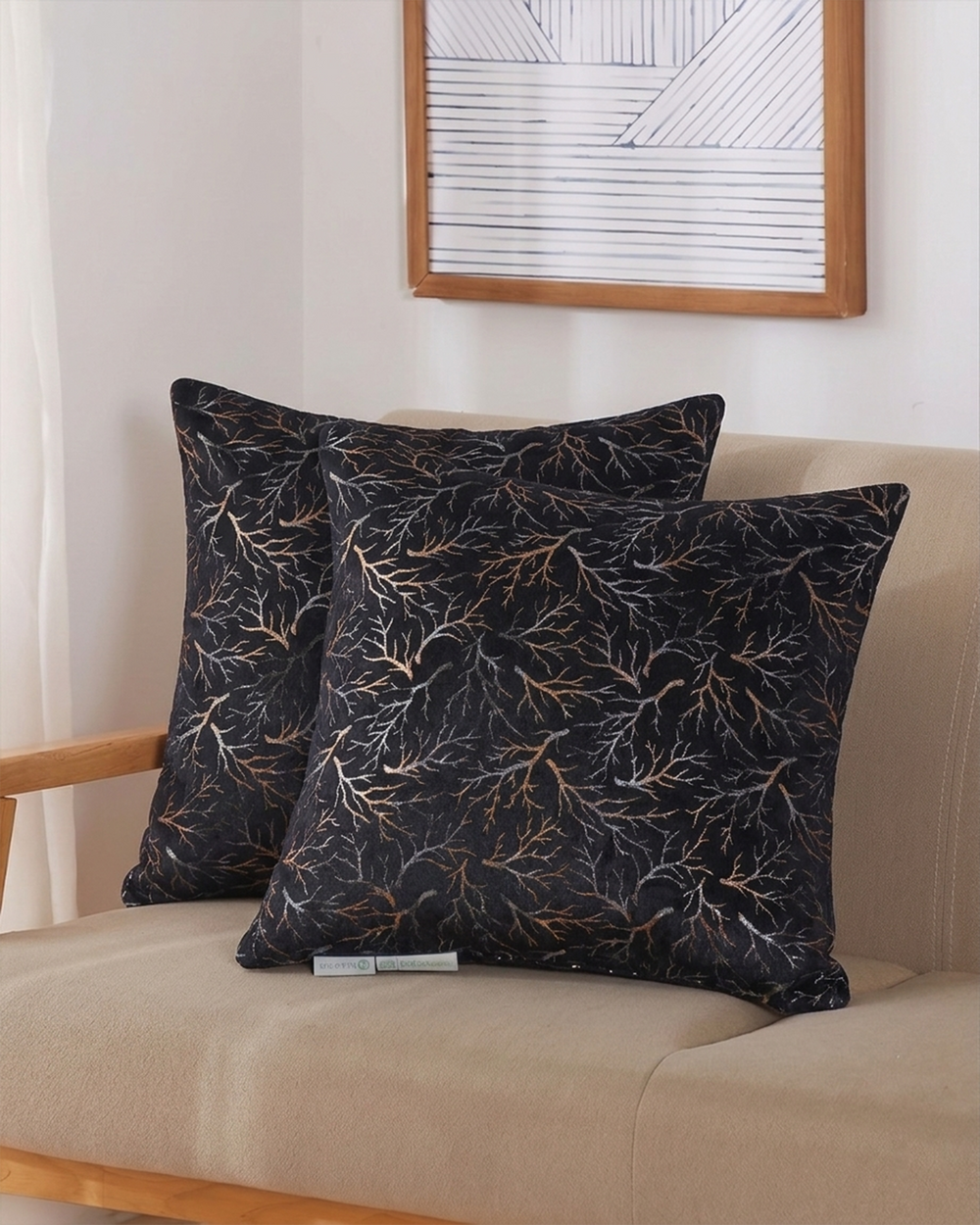 Cushion Cover Set- 2Pc 16*16, Cushions & Pillows, Chase Value, Chase Value
