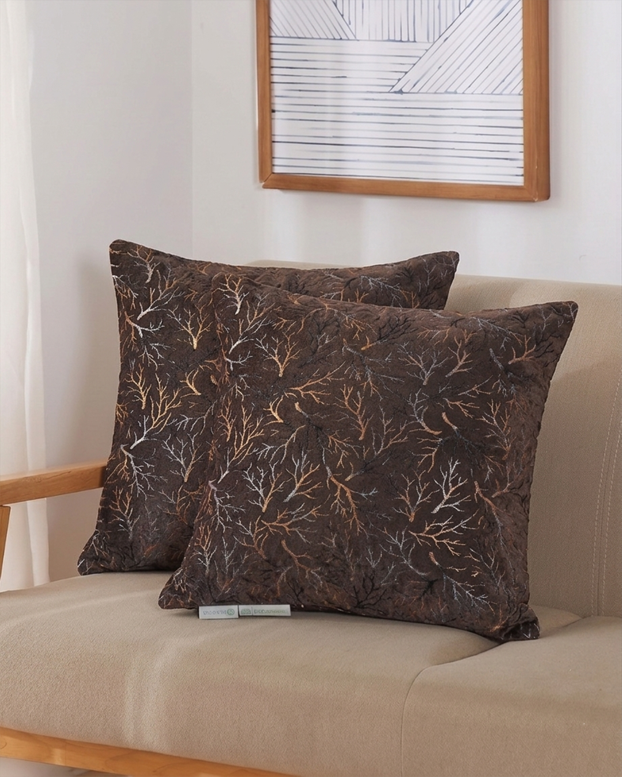 Cushion Cover Set- 2Pc 16*16, Cushions & Pillows, Chase Value, Chase Value