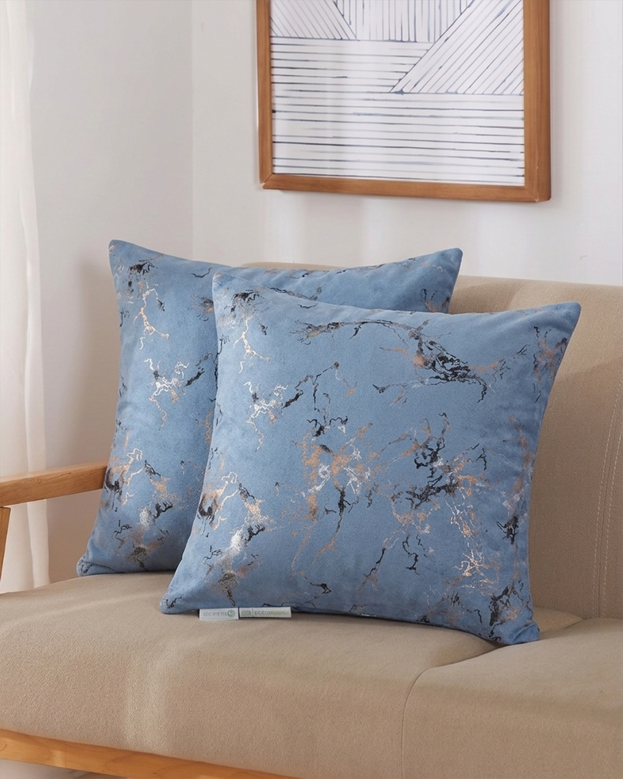 Cushion Cover Set- 2Pc 16*16, Cushions & Pillows, Chase Value, Chase Value