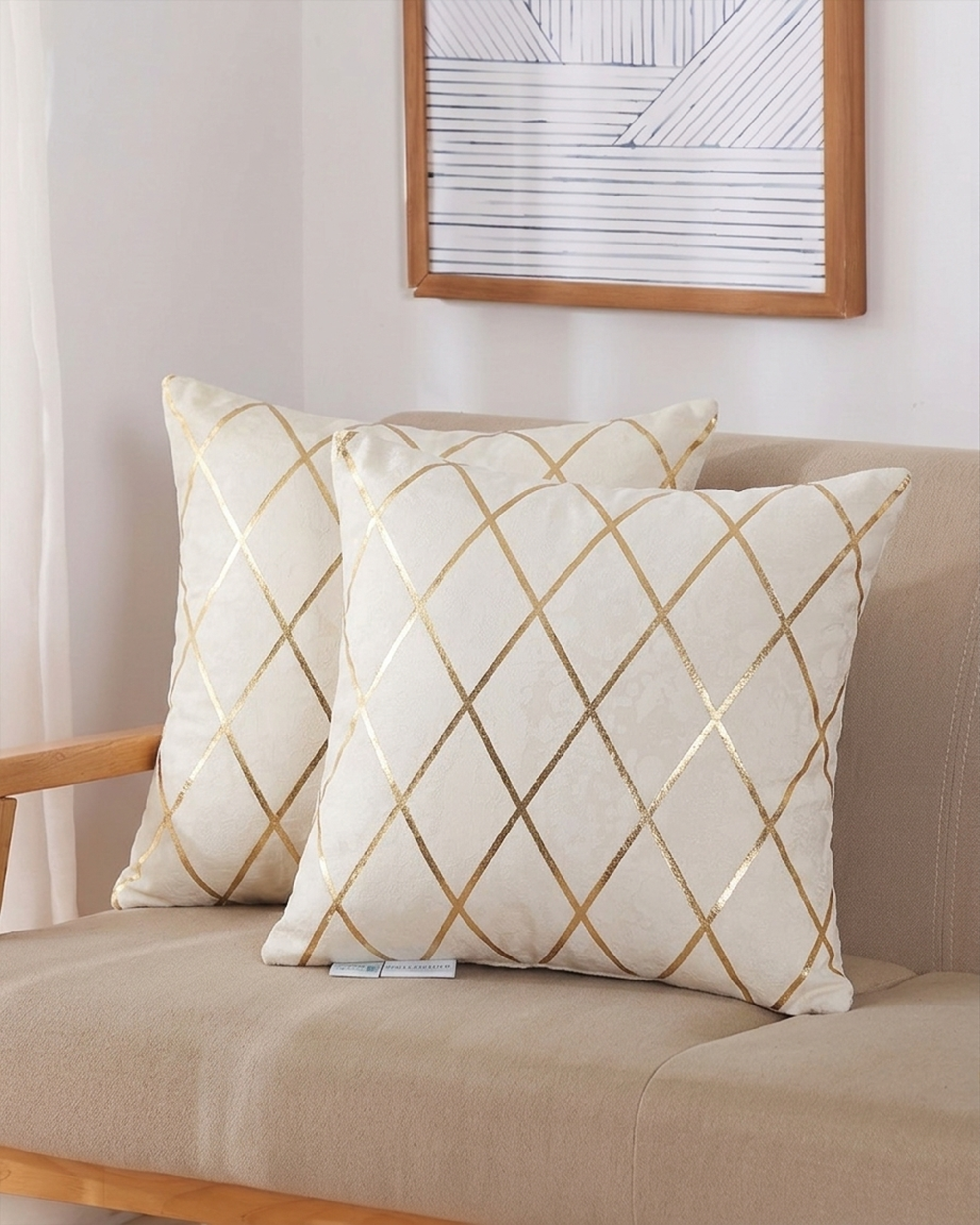 Cushion Cover Set- 2Pc 16*16, Cushions & Pillows, Chase Value, Chase Value