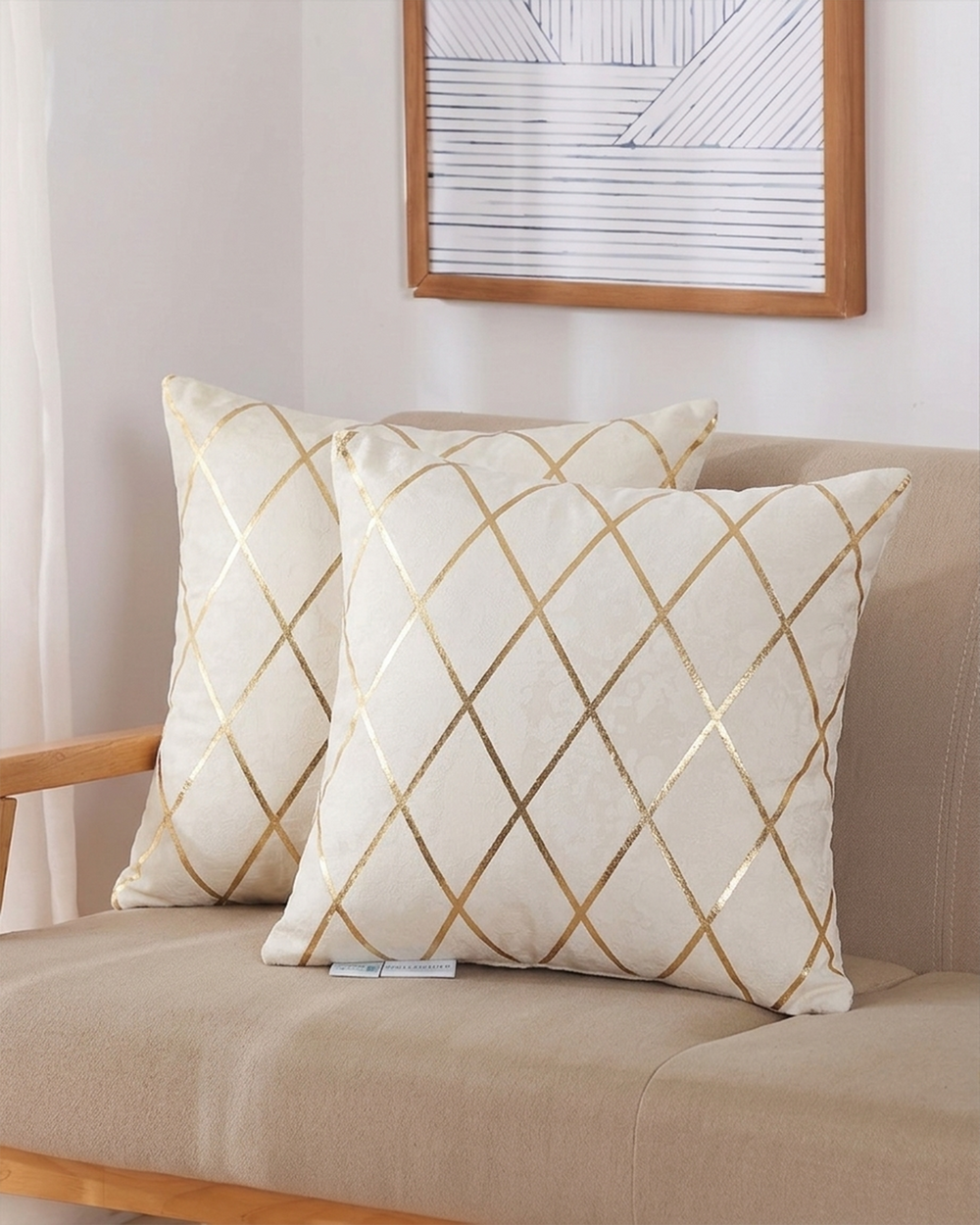 Cushion Cover Set- 2Pc 16*16, Cushions & Pillows, Chase Value, Chase Value