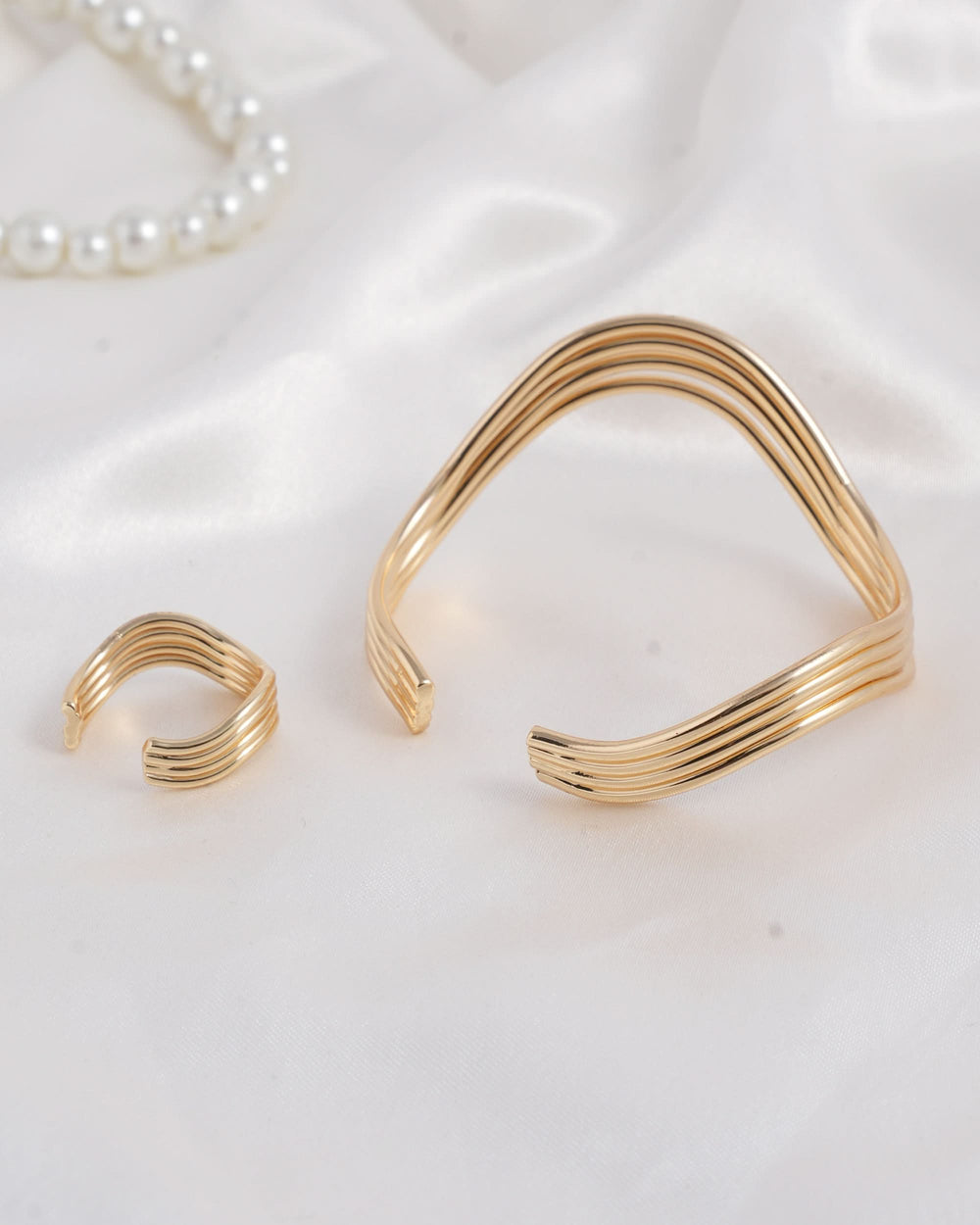 Eminent Women's Kara - Golden, Women Bangles & Bracelets, Eminent, Chase Value