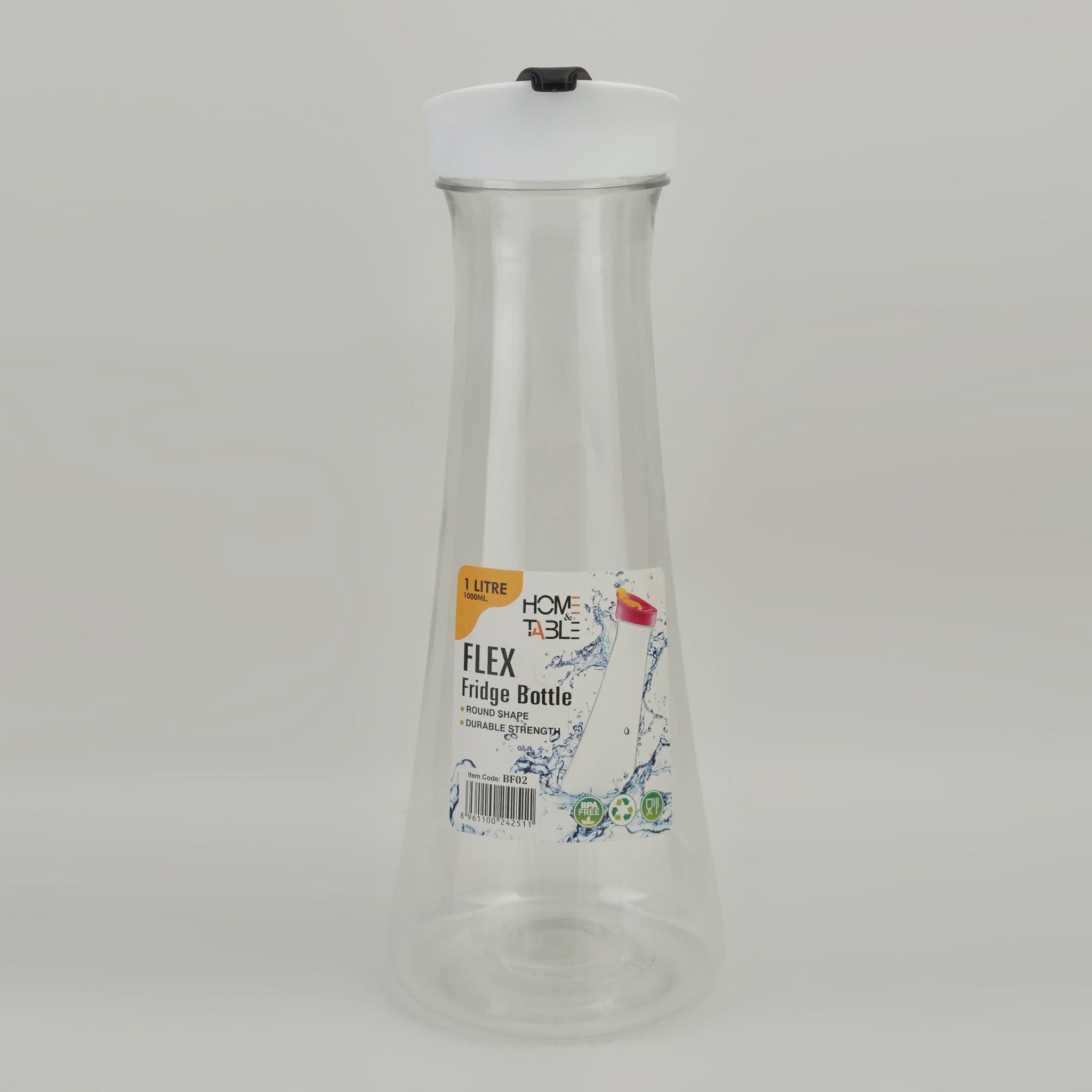 Home & Table Fridge Bottle Flex - 1100ml - White, Water Bottle, Chase Value, Chase Value