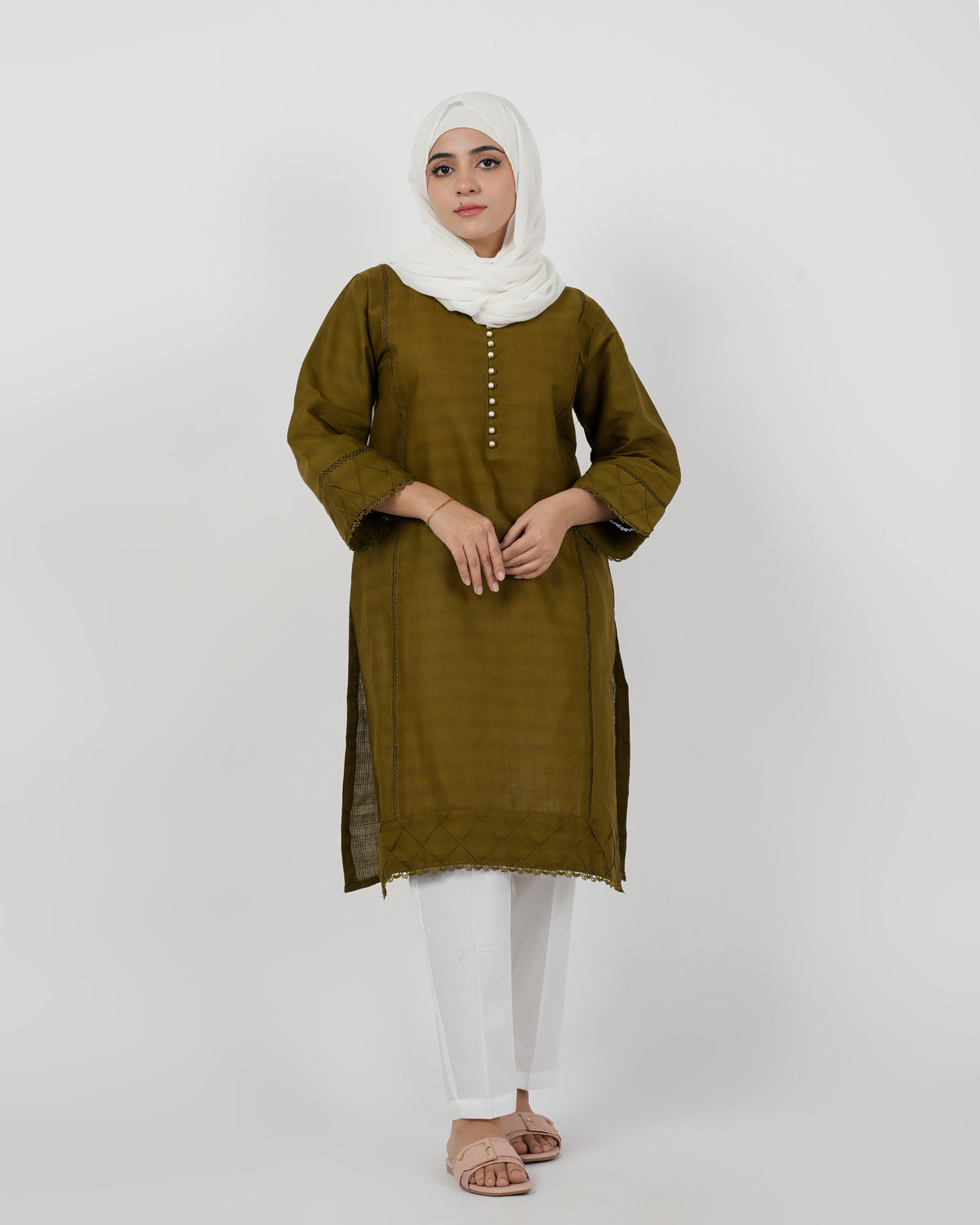 Valuables Women Jacquard Kurti, Women Ready Kurtis, Chase Value, Chase Value