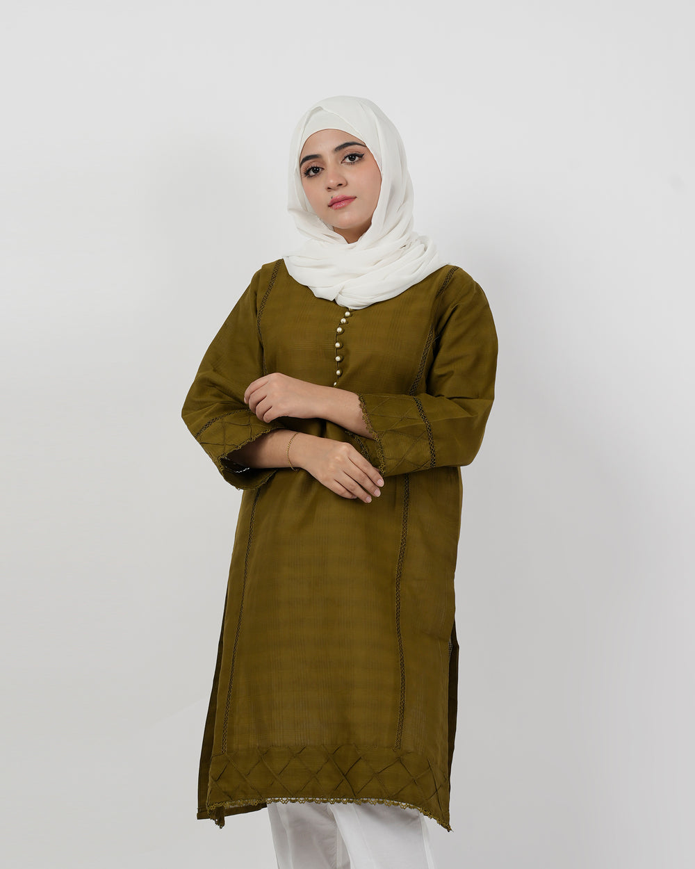 Valuables Women Jacquard Kurti, Women Ready Kurtis, Chase Value, Chase Value