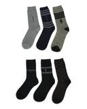 Men’s 6-Piece Socks Value Pack, Men's Socks, Chase Value, Chase Value