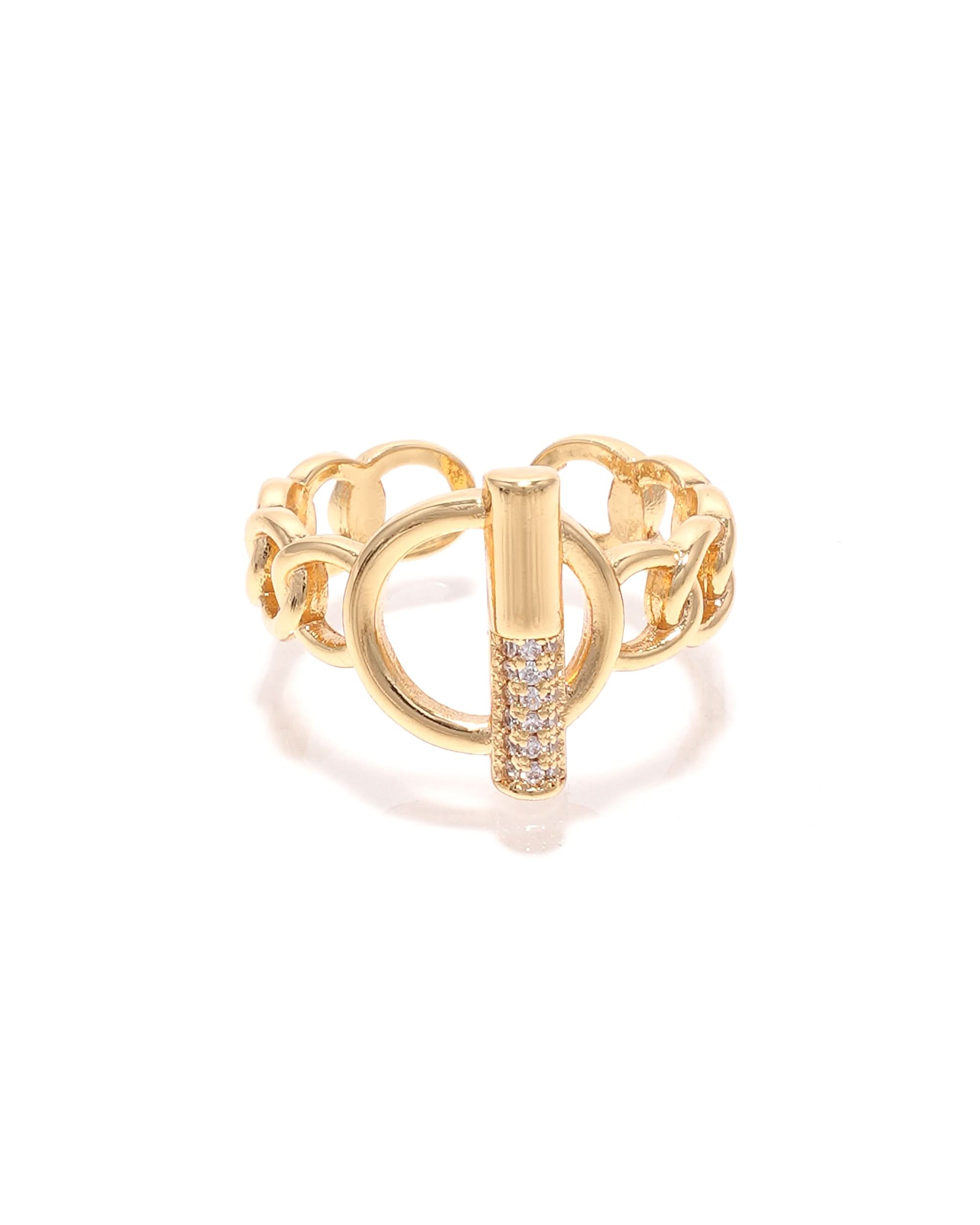 Eminent Women's Ring - Golden, Women Finger Rings, Eminent, Chase Value