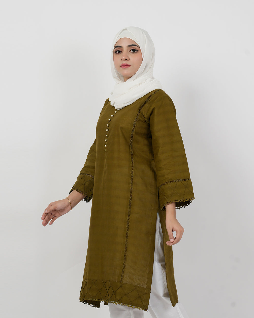 Valuables Women Jacquard Kurti, Women Ready Kurtis, Chase Value, Chase Value