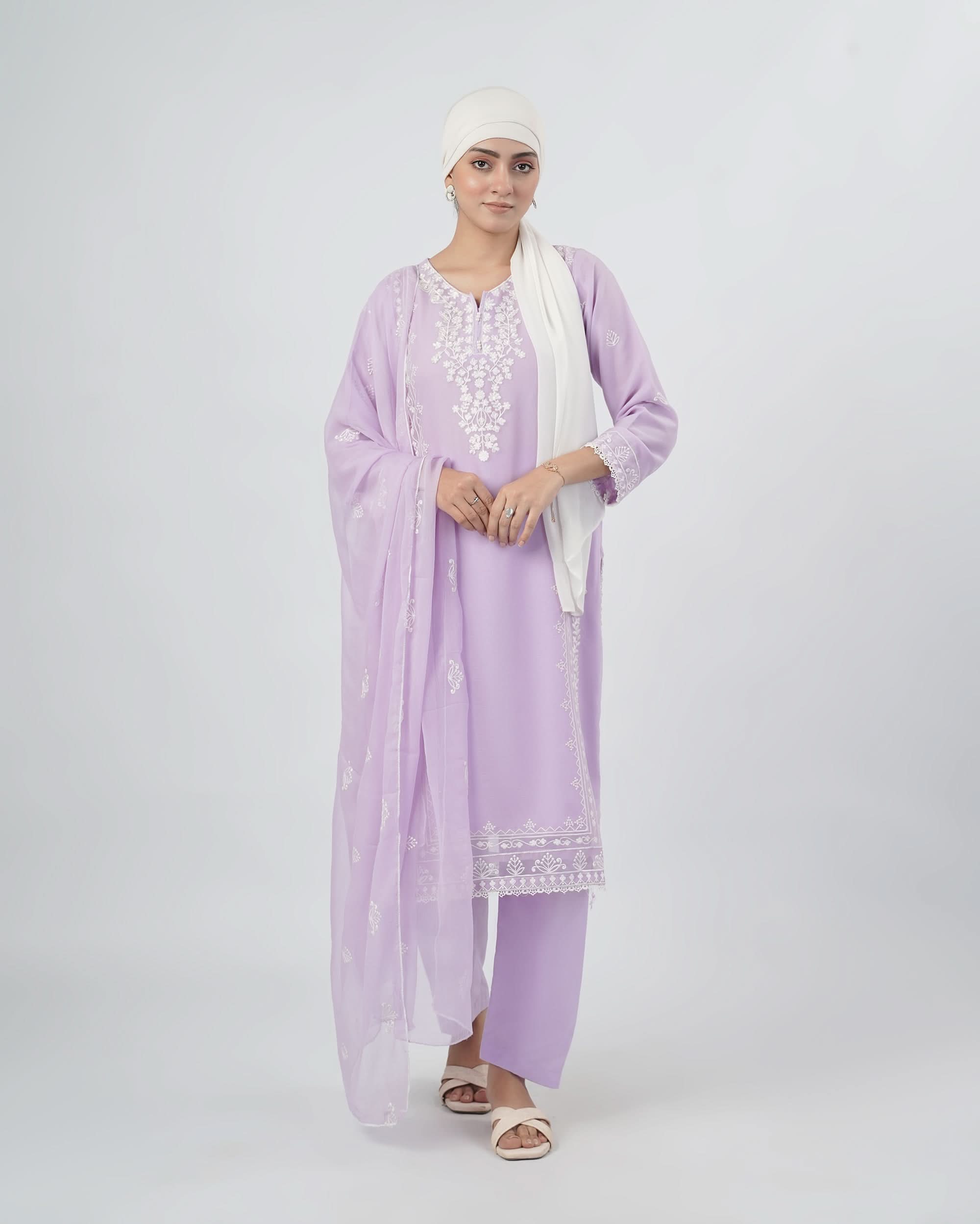 Valuables Women Chiffon Embroidered 3-Piece Suit, Women Shalwar Suits, Chase Value, Chase Value