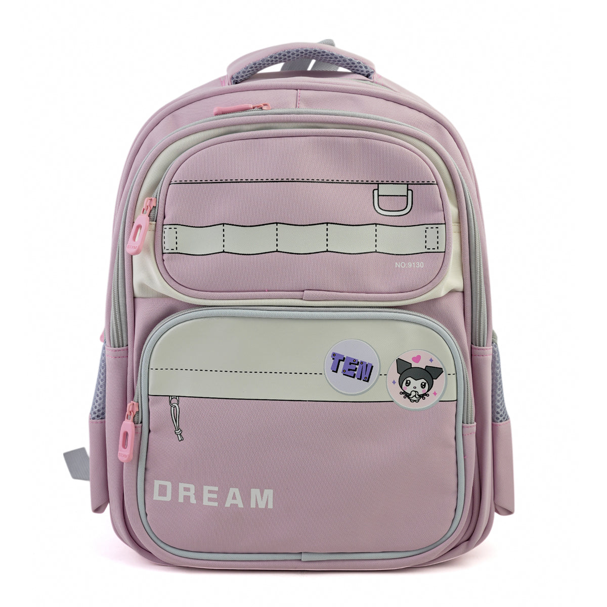 Kids School Backpack 16" - Pink, School Bags, Chase Value, Chase Value