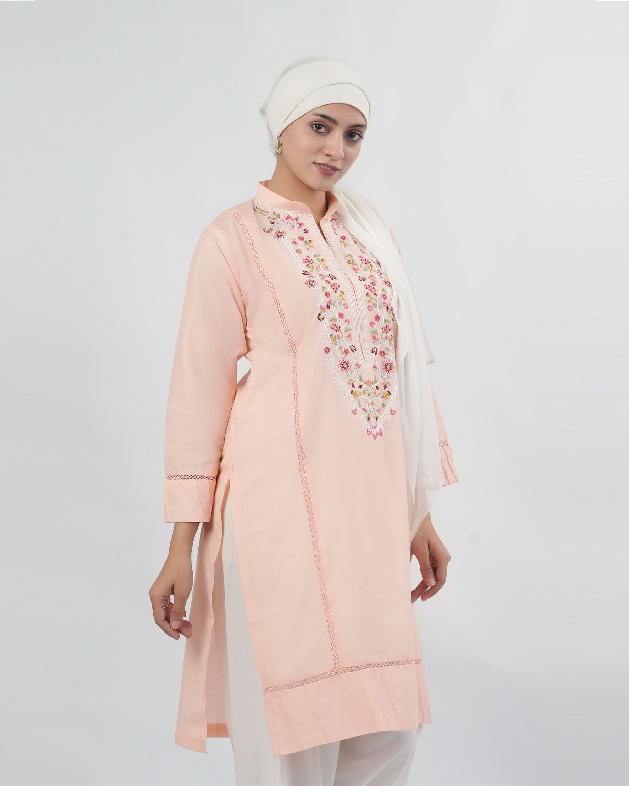 Valuables Women's Embroidered Kurti, Women Ready Kurtis, Chase Value, Chase Value