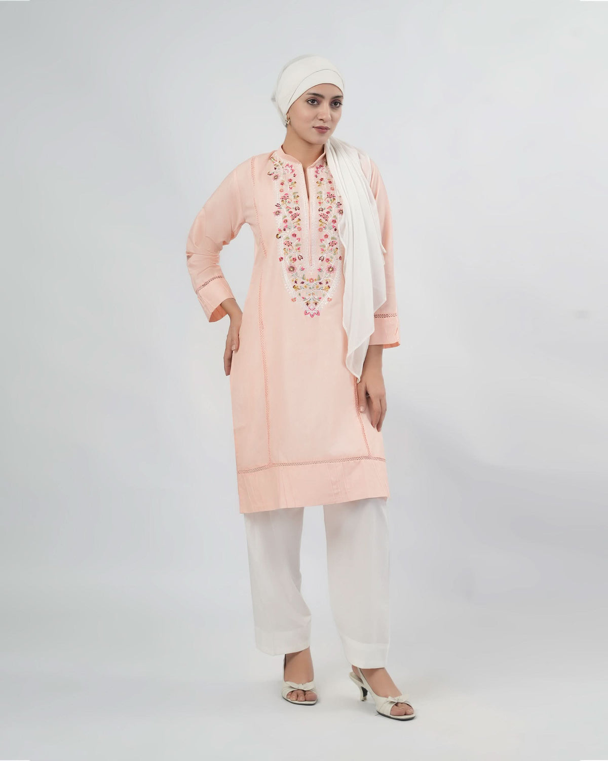 Valuables Women's Embroidered Kurti, Women Ready Kurtis, Chase Value, Chase Value