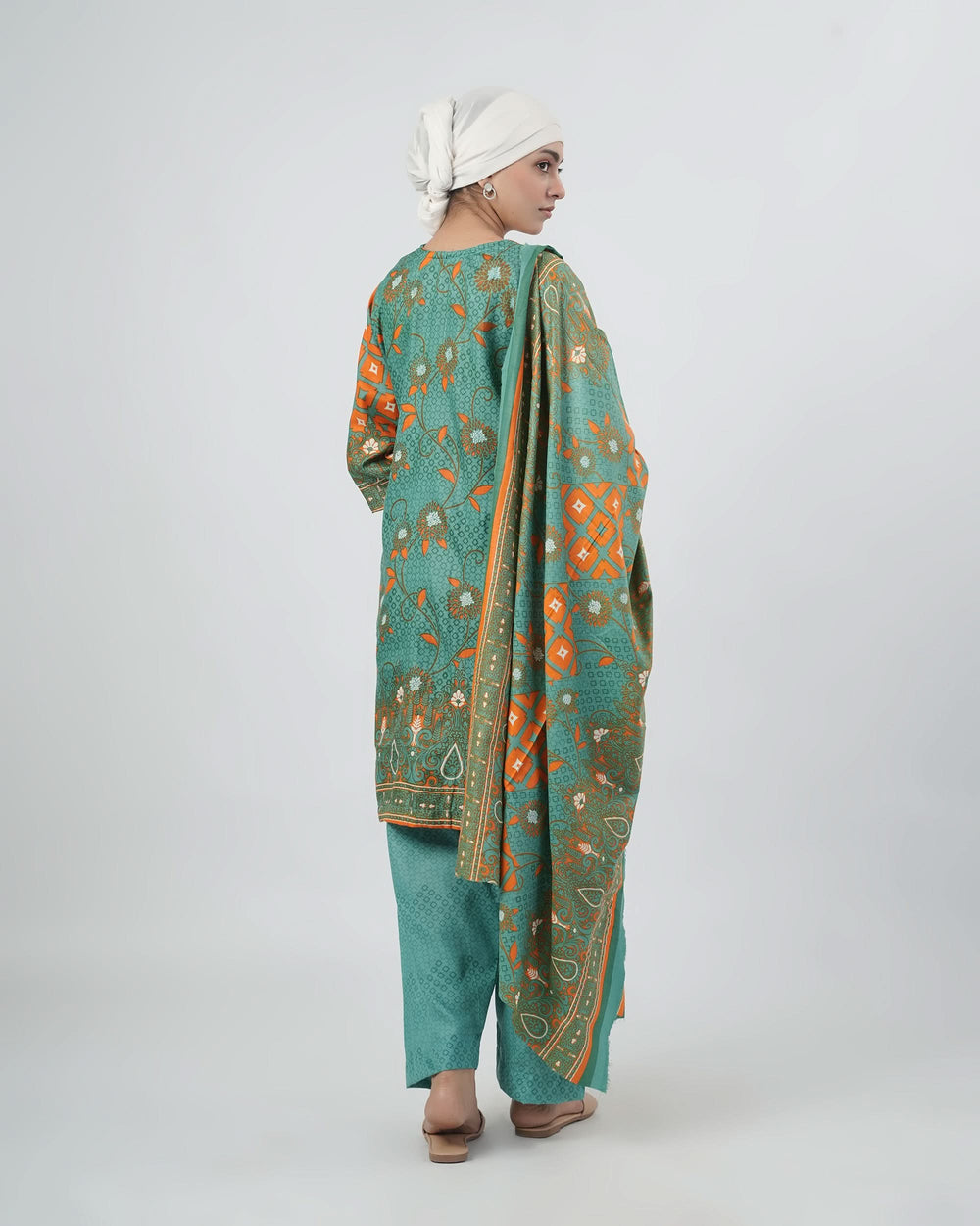 Shahzaib Gull Gee Printed 3-Pcs Suit, Women, 3Pcs Shalwar Suit, Chase Value, Chase Value