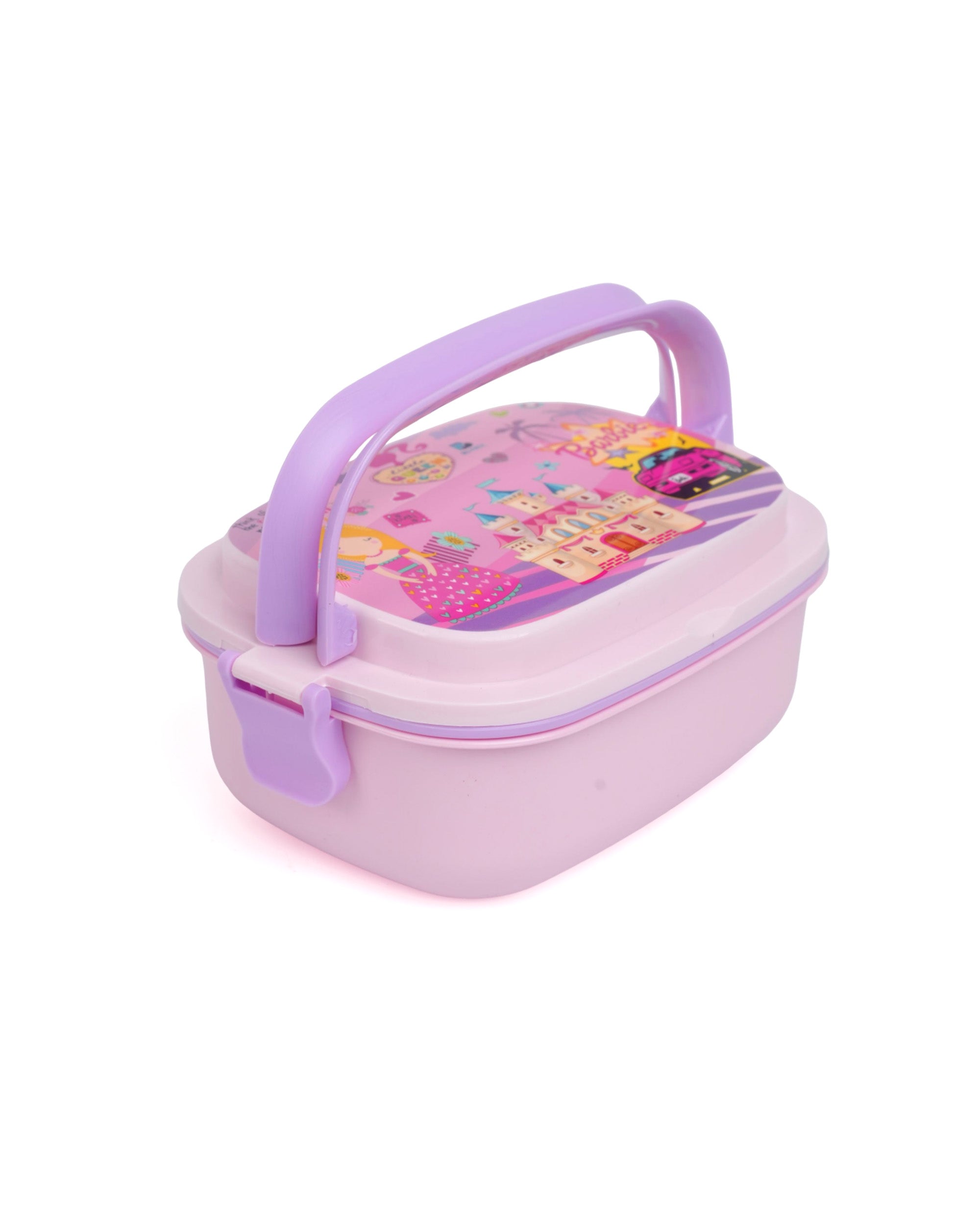 Water Bottle & Lunch Box 2Pcs Pack - Light Purple