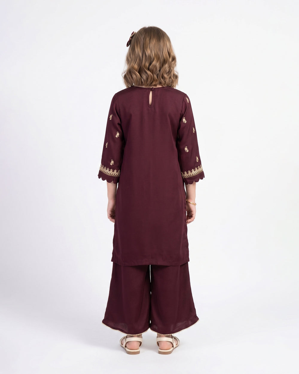 Eminent Girls' Signature Embroidered Dyed 2Pc Suit, Girls Shalwar Kameez, Eminent, Chase Value