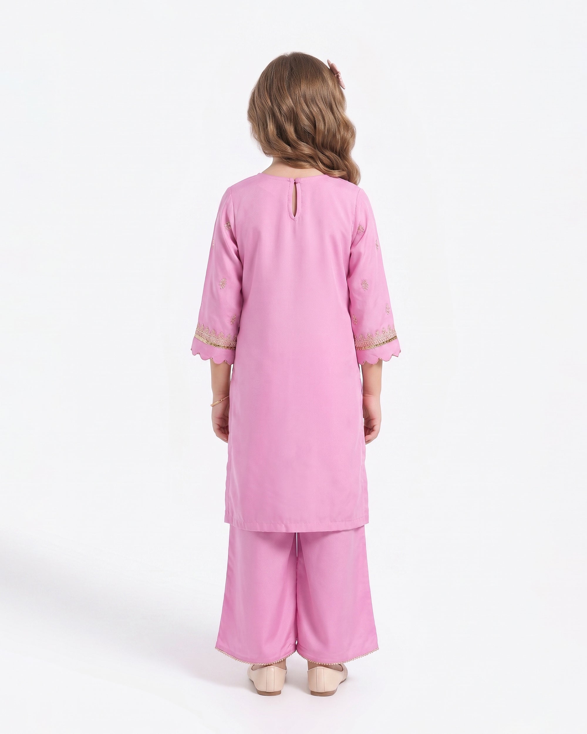 Eminent Girls' Signature Embroidered Dyed 2Pc Suit, Girls Shalwar Kameez, Eminent, Chase Value