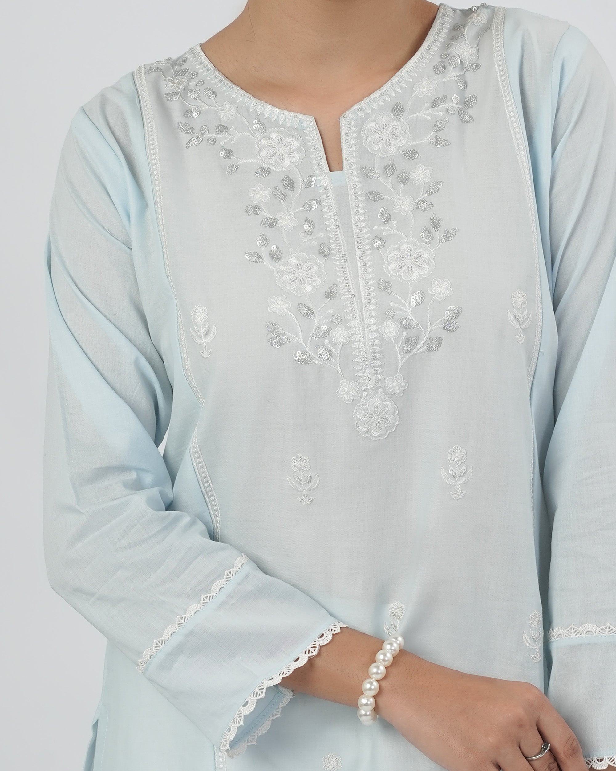 Valuables Women Embroidered Kurti, Women Ready Kurtis, Chase Value, Chase Value