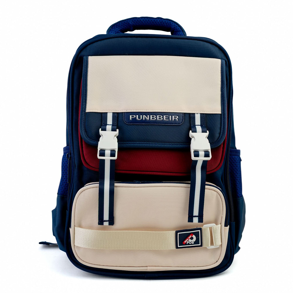 Kids School Backpack 16" - Cream, School Bags, Chase Value, Chase Value