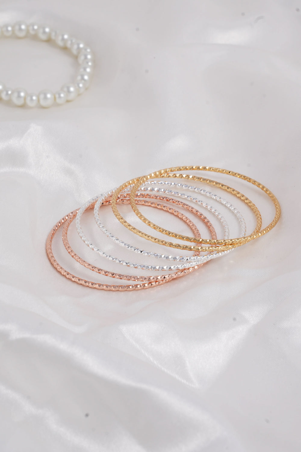 Eminent Women's Kara 6Pcs, Women Bangles & Bracelets, Eminent, Chase Value