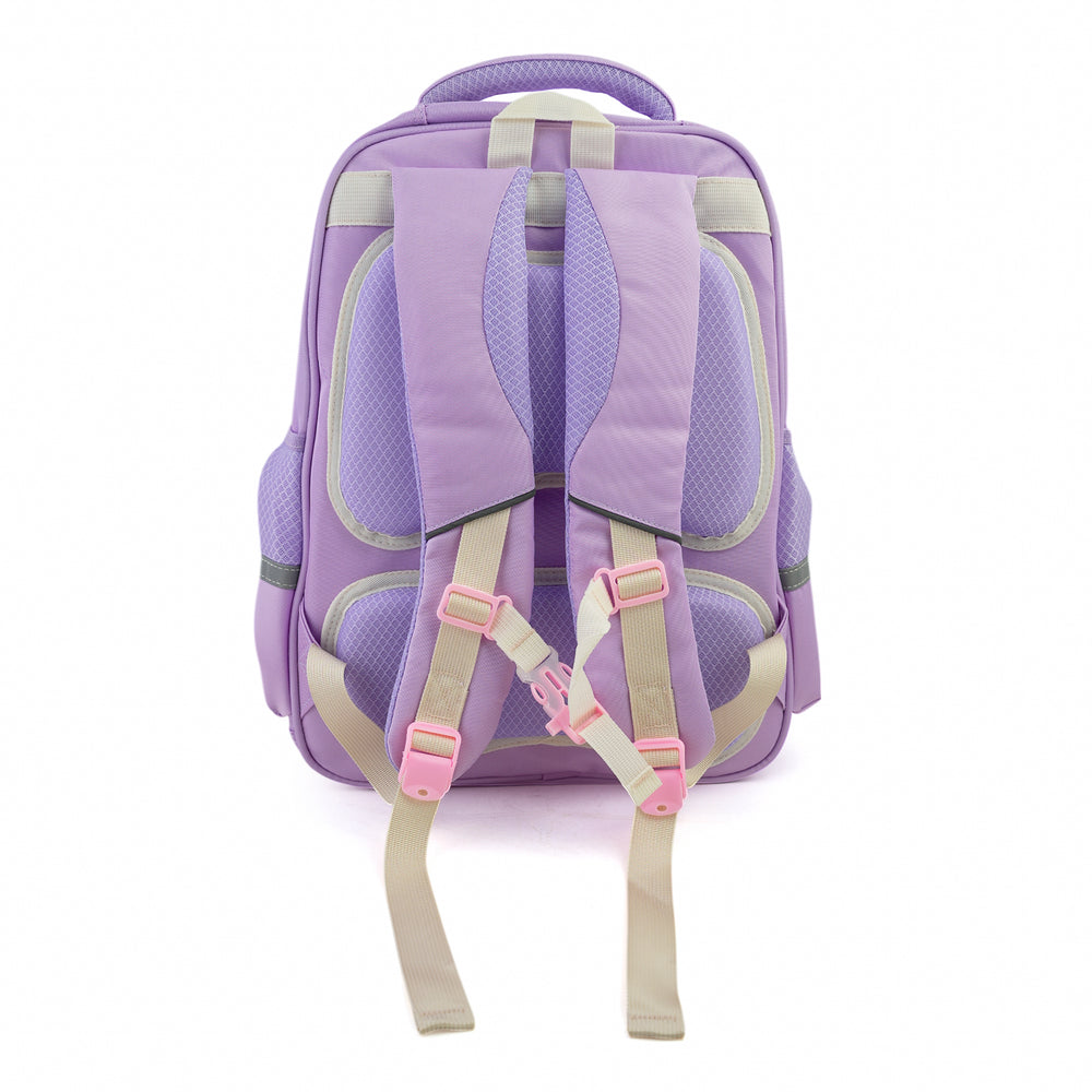 Kids School Backpack 16" - Purple, School Bags, Chase Value, Chase Value