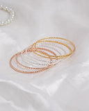 Eminent Women's Kara 6Pcs, Women Bangles & Bracelets, Eminent, Chase Value