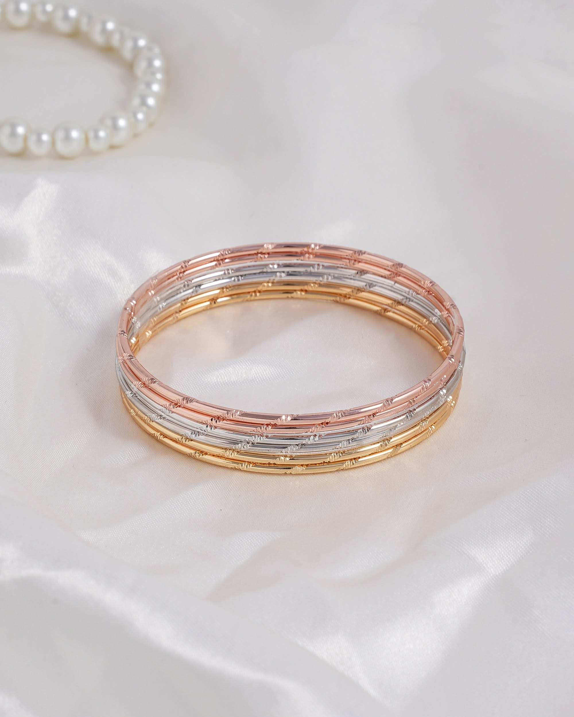 Eminent Women's Kara 6Pcs, Women Bangles & Bracelets, Eminent, Chase Value