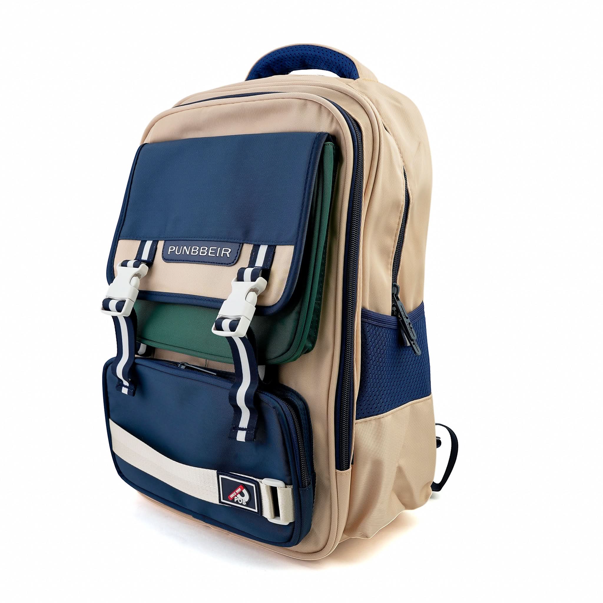 Kids School Backpack 16" - Camel, School Bags, Chase Value, Chase Value