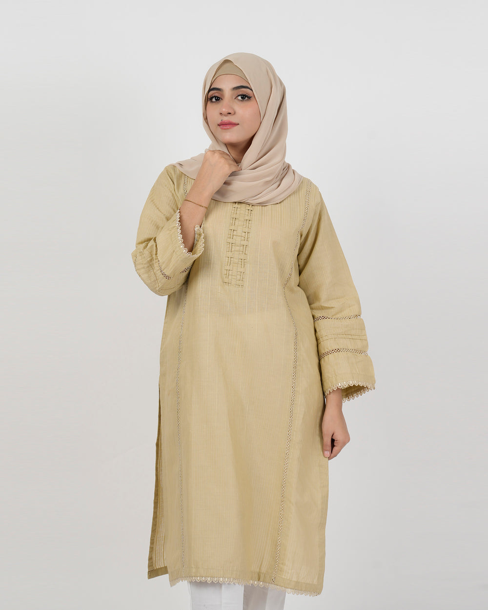 Valuables Women Jacquard Kurti, Women Ready Kurtis, Chase Value, Chase Value