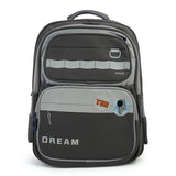 Kids School Backpack 16" - Grey, School Bags, Chase Value, Chase Value