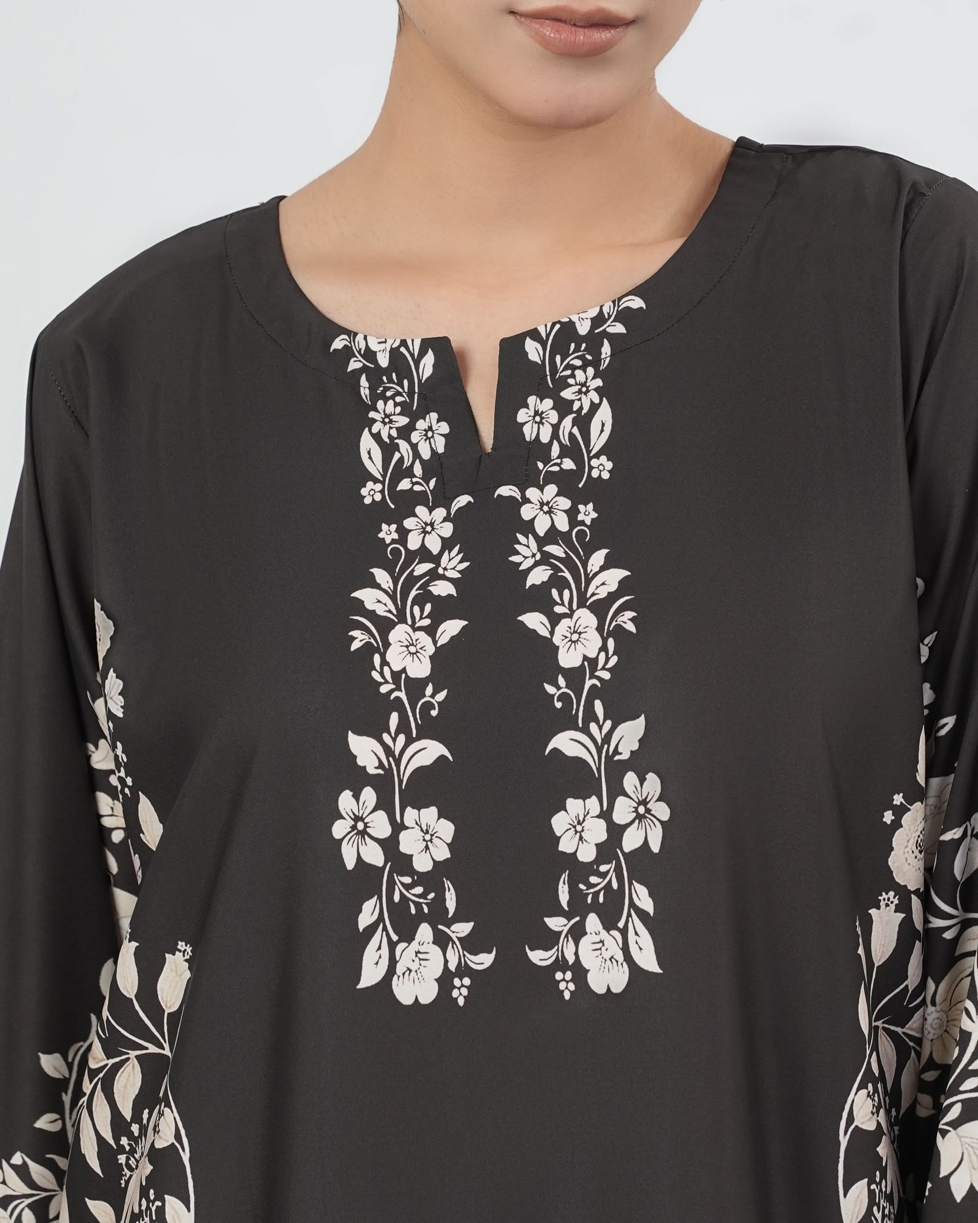 Valuables Women Silk Printed Kaftan, Women Ready Kurtis, Chase Value, Chase Value