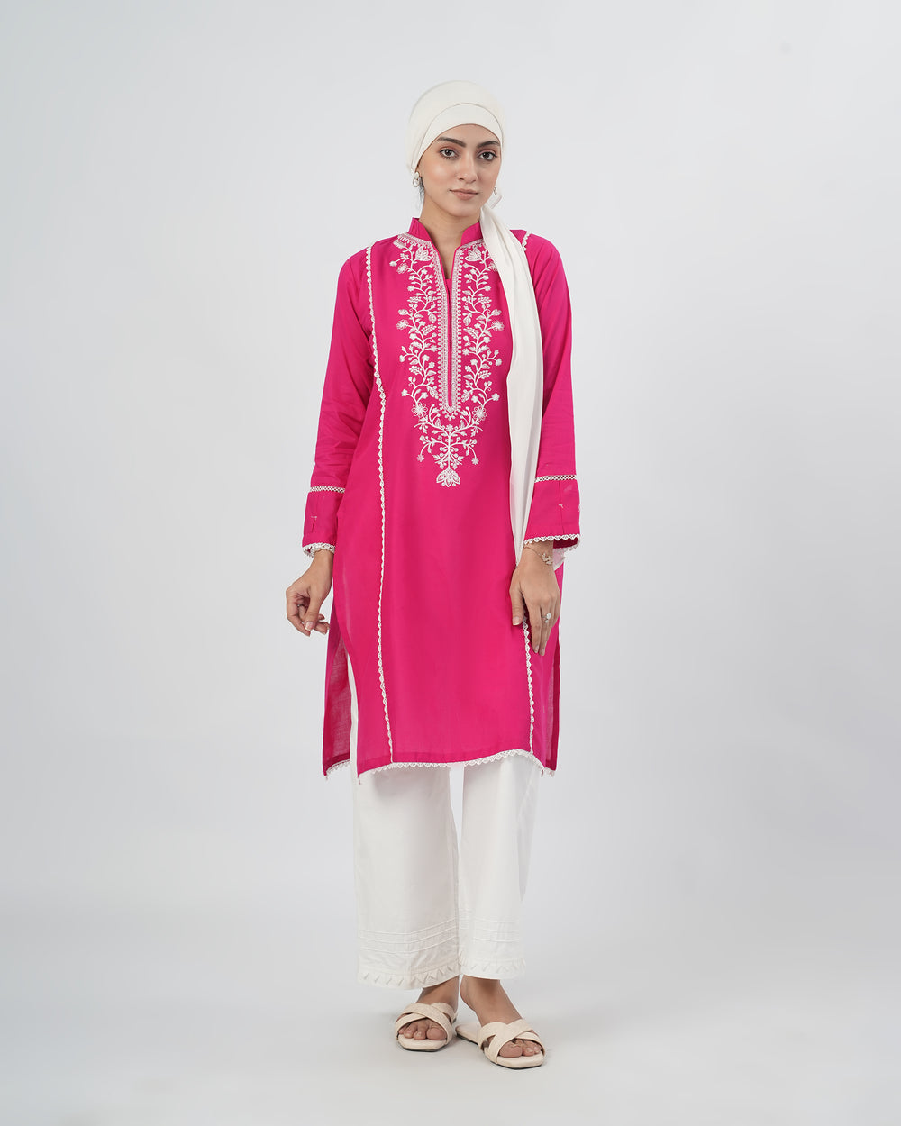 Valuables Women Embroidered Kurti, Women Ready Kurtis, Chase Value, Chase Value