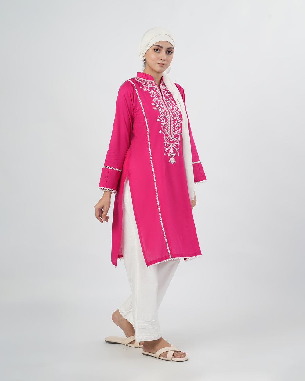 Valuables Women Embroidered Kurti, Women Ready Kurtis, Chase Value, Chase Value