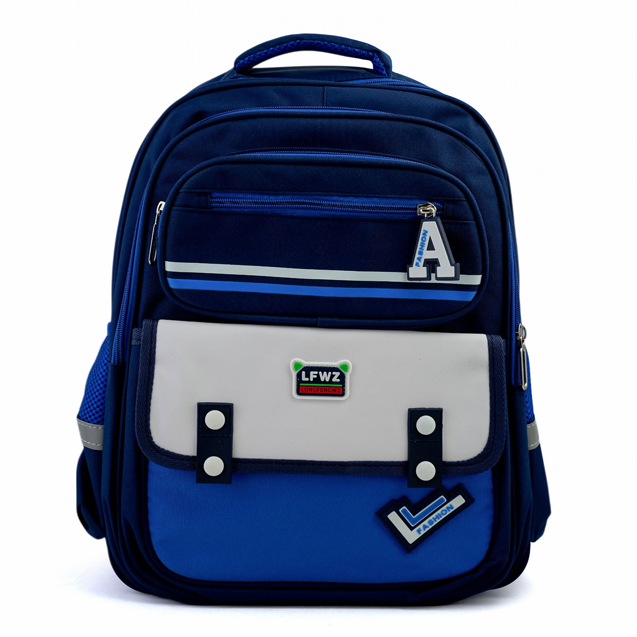 Kids School Backpack 16" - Blue, School Bags, Chase Value, Chase Value