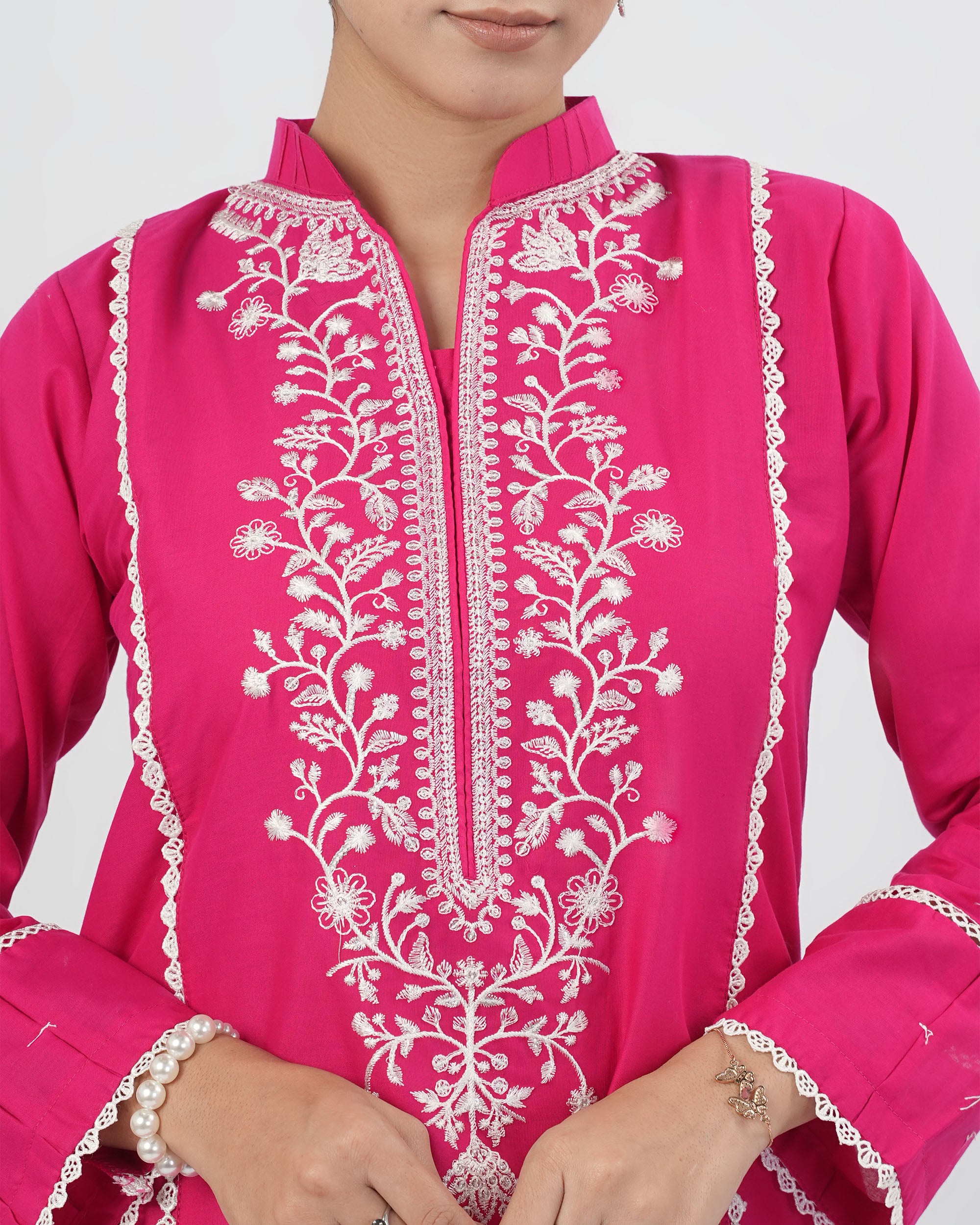 Valuables Women Embroidered Kurti, Women Ready Kurtis, Chase Value, Chase Value