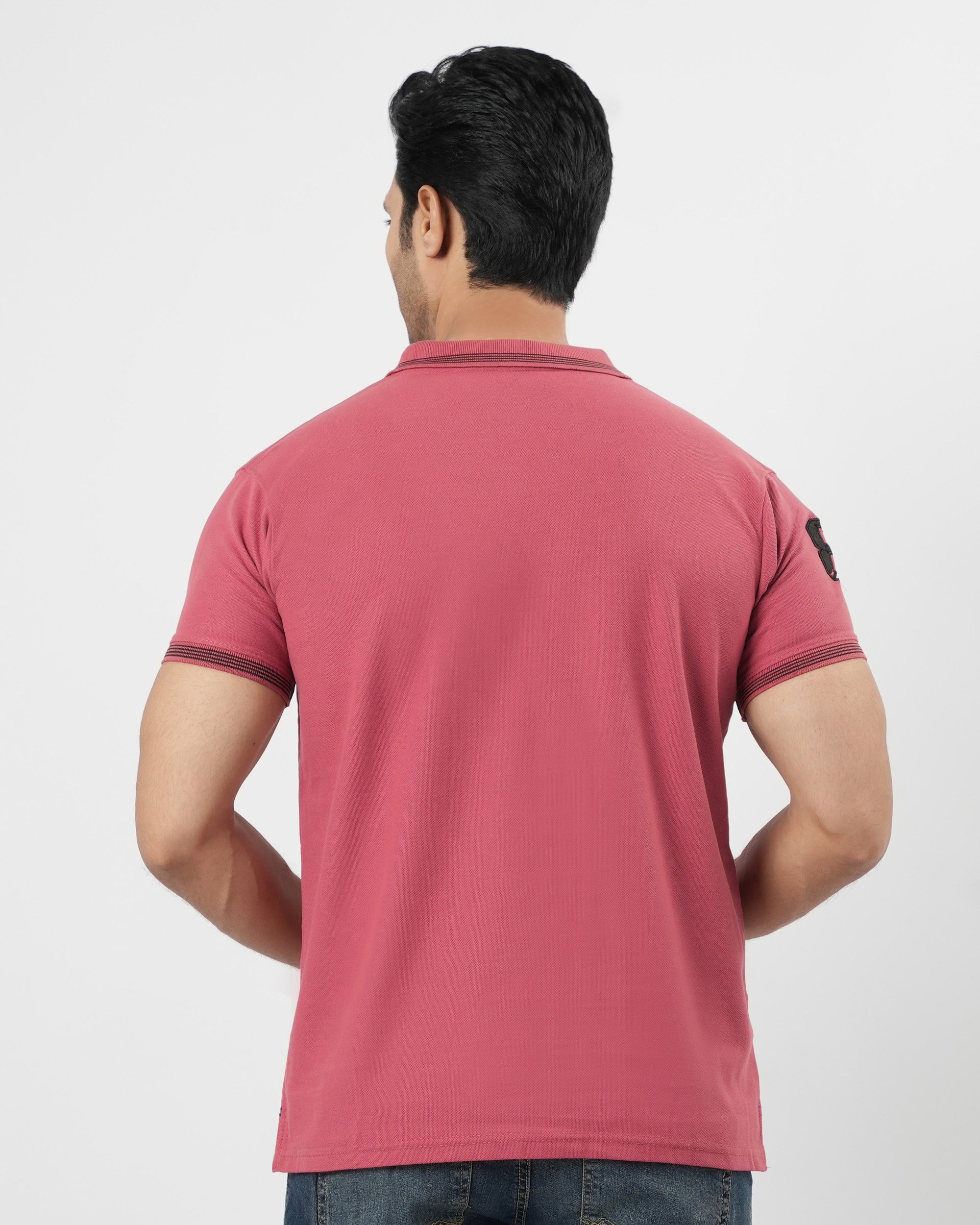Men's Half Sleeves Polo Jersey T-Shirt