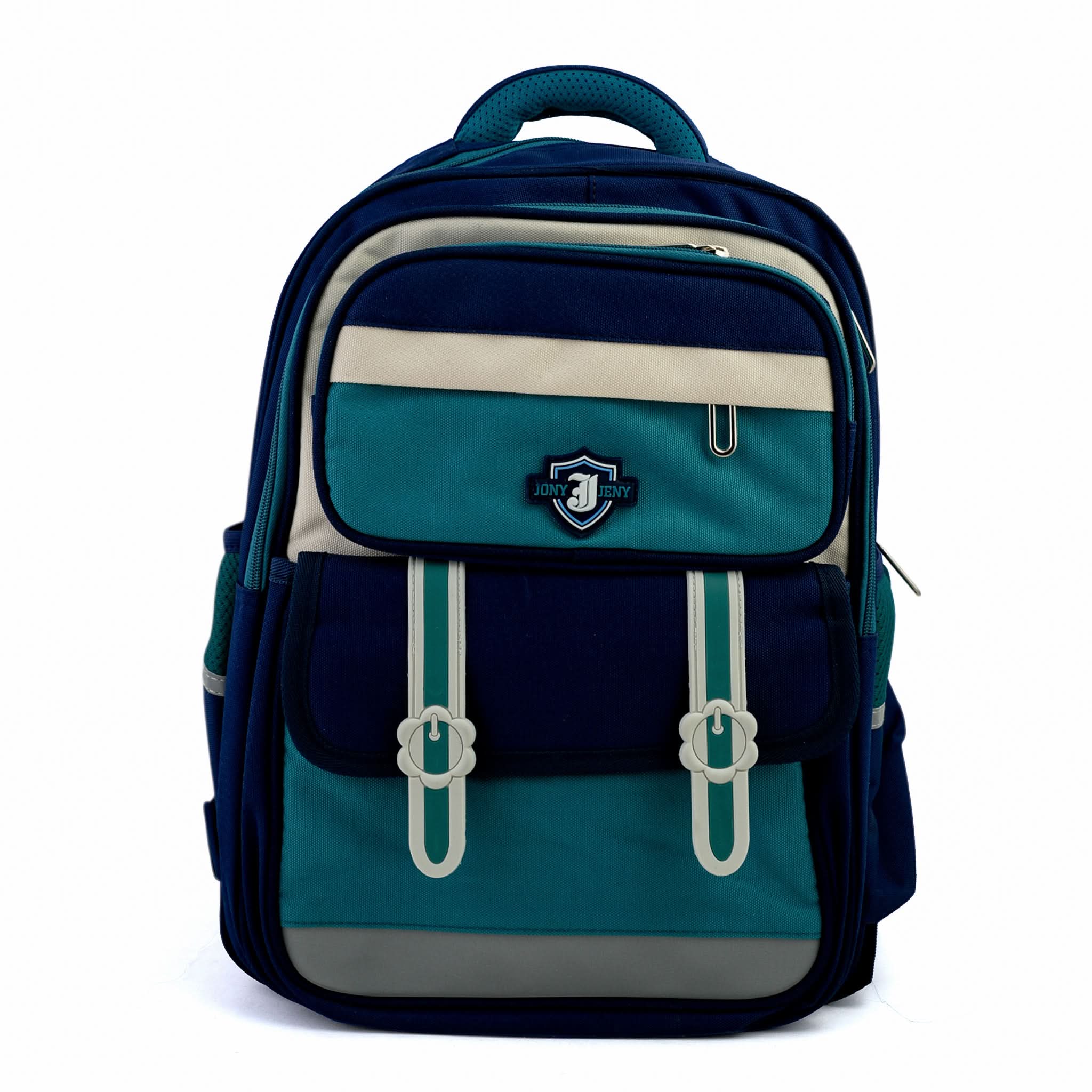 Kids School Backpack 16" - Green, School Bags, Chase Value, Chase Value