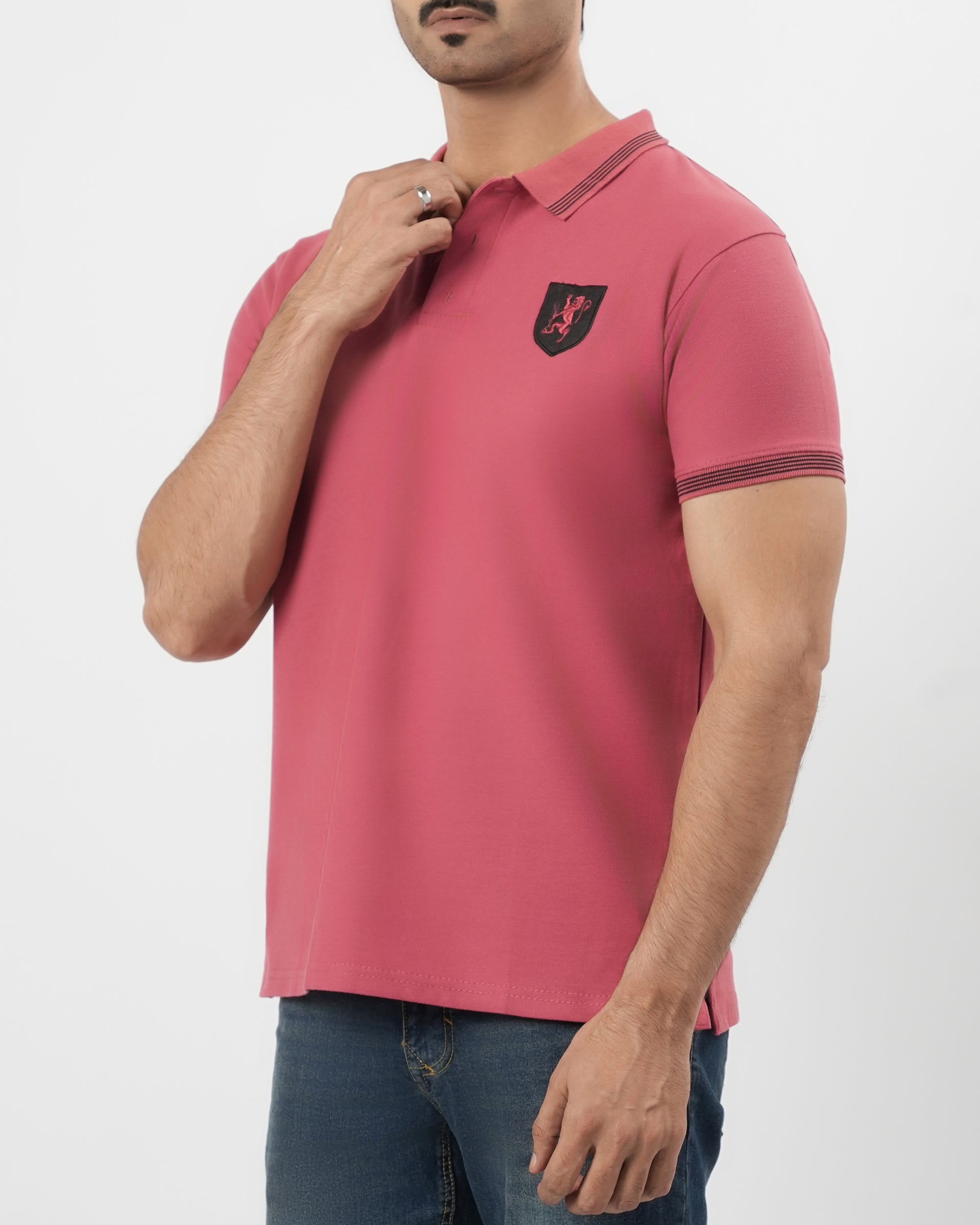 Men's Half Sleeves Polo Jersey T-Shirt