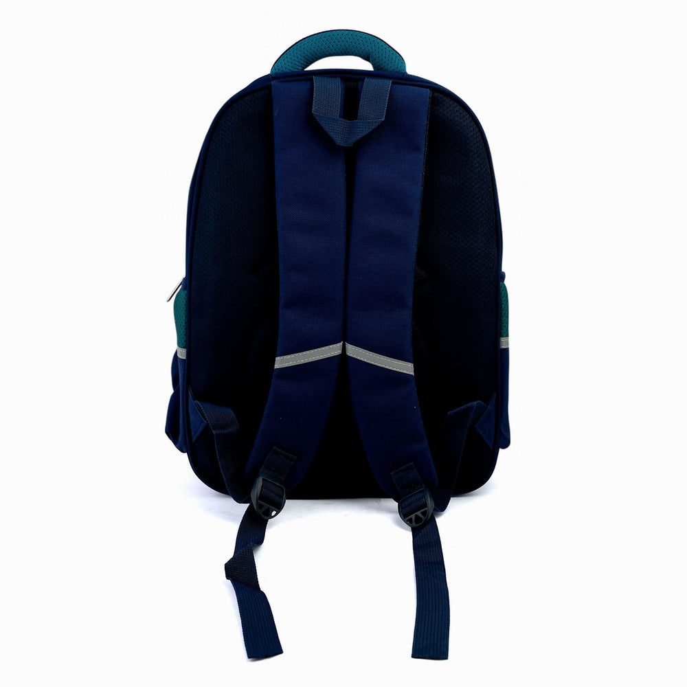 Kids School Backpack 16" - Green, School Bags, Chase Value, Chase Value