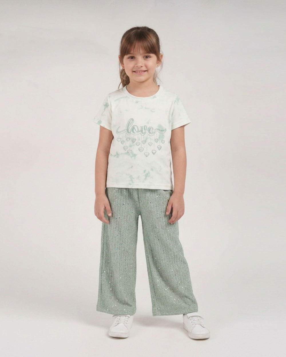 Girls 2 Piece Set, Girls Half Sleeves Suit, Chase Value, Chase Value